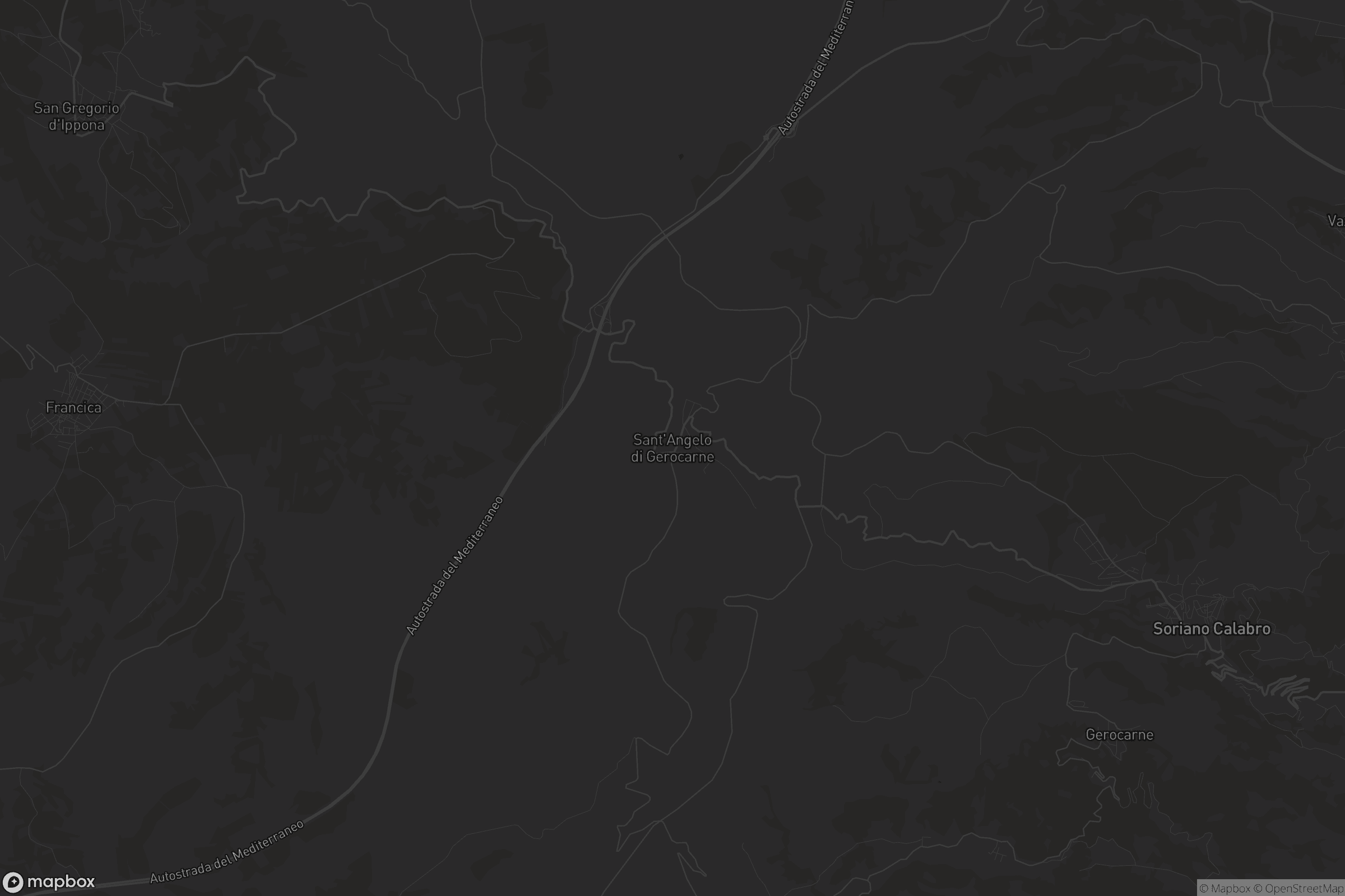 Mappa di Sant'Angelo di Gerocarne