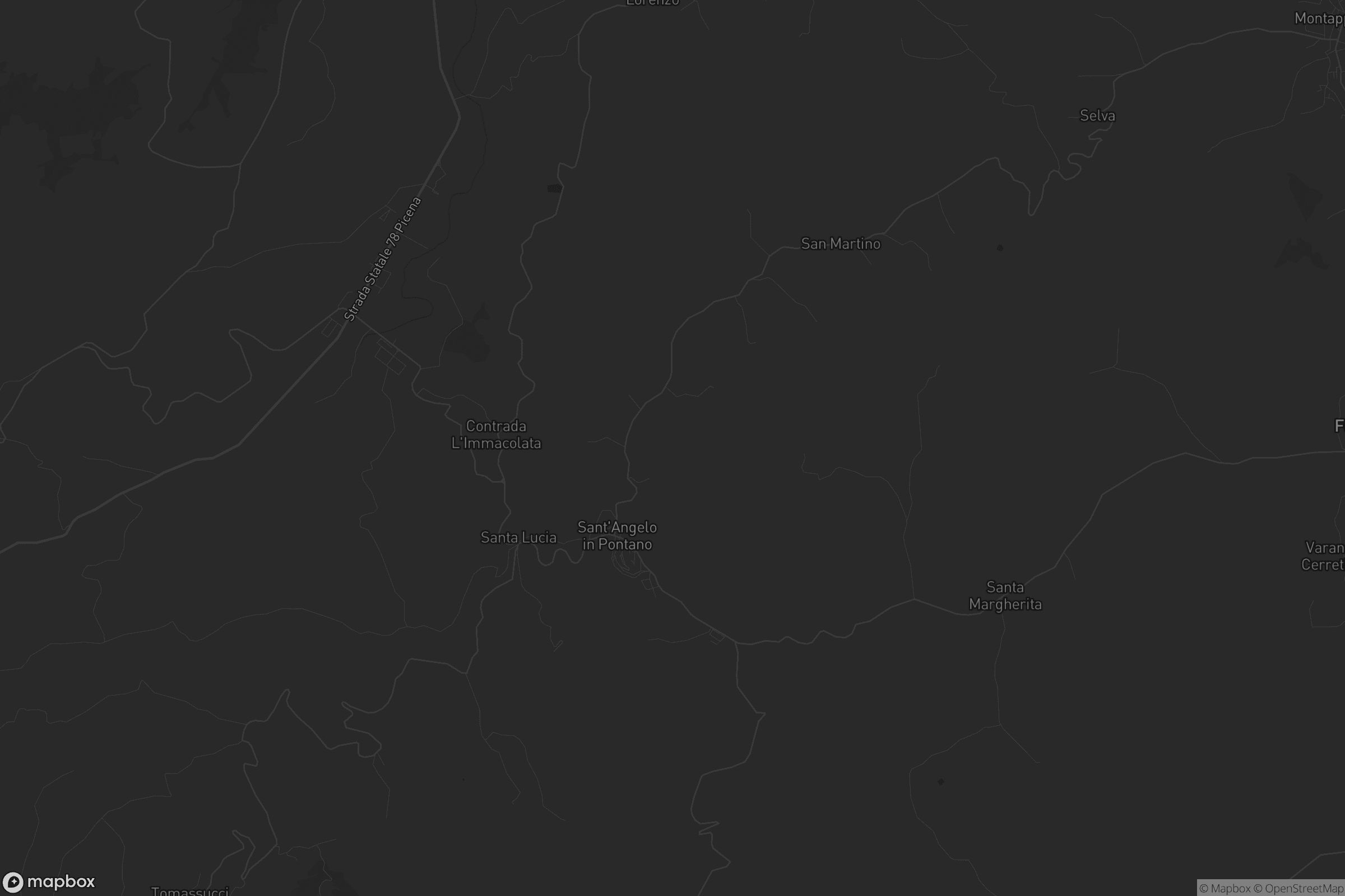 Mappa di Sant'Angelo in Pontano