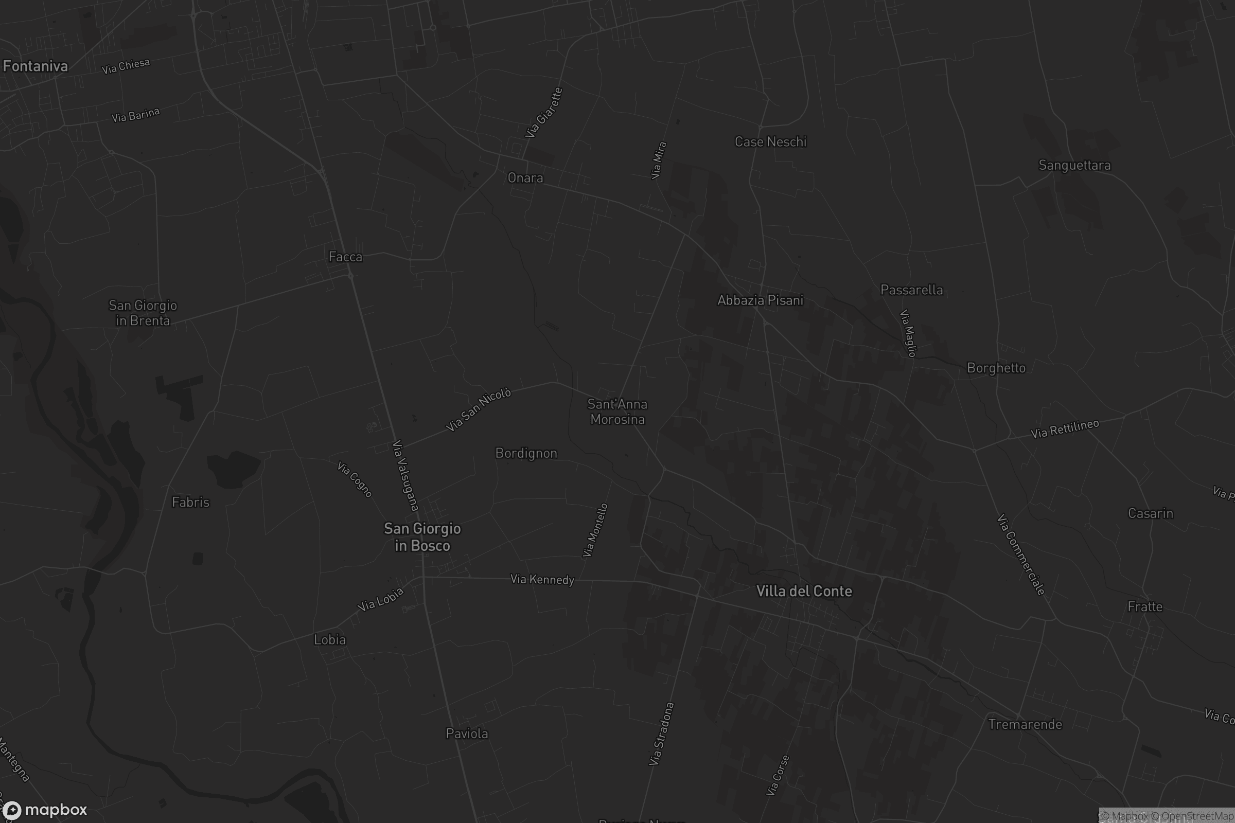 Mappa di Sant'Anna Morosina