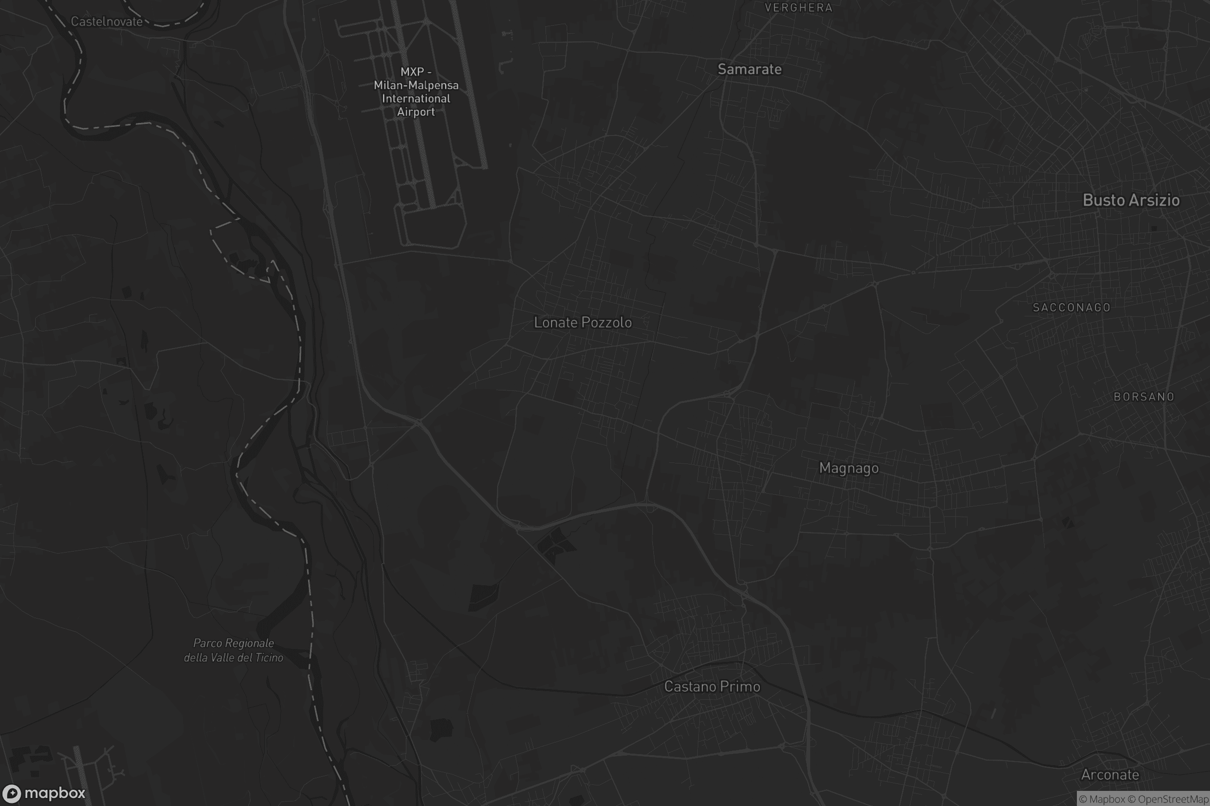 Mappa di Sant'Antonino Ticino