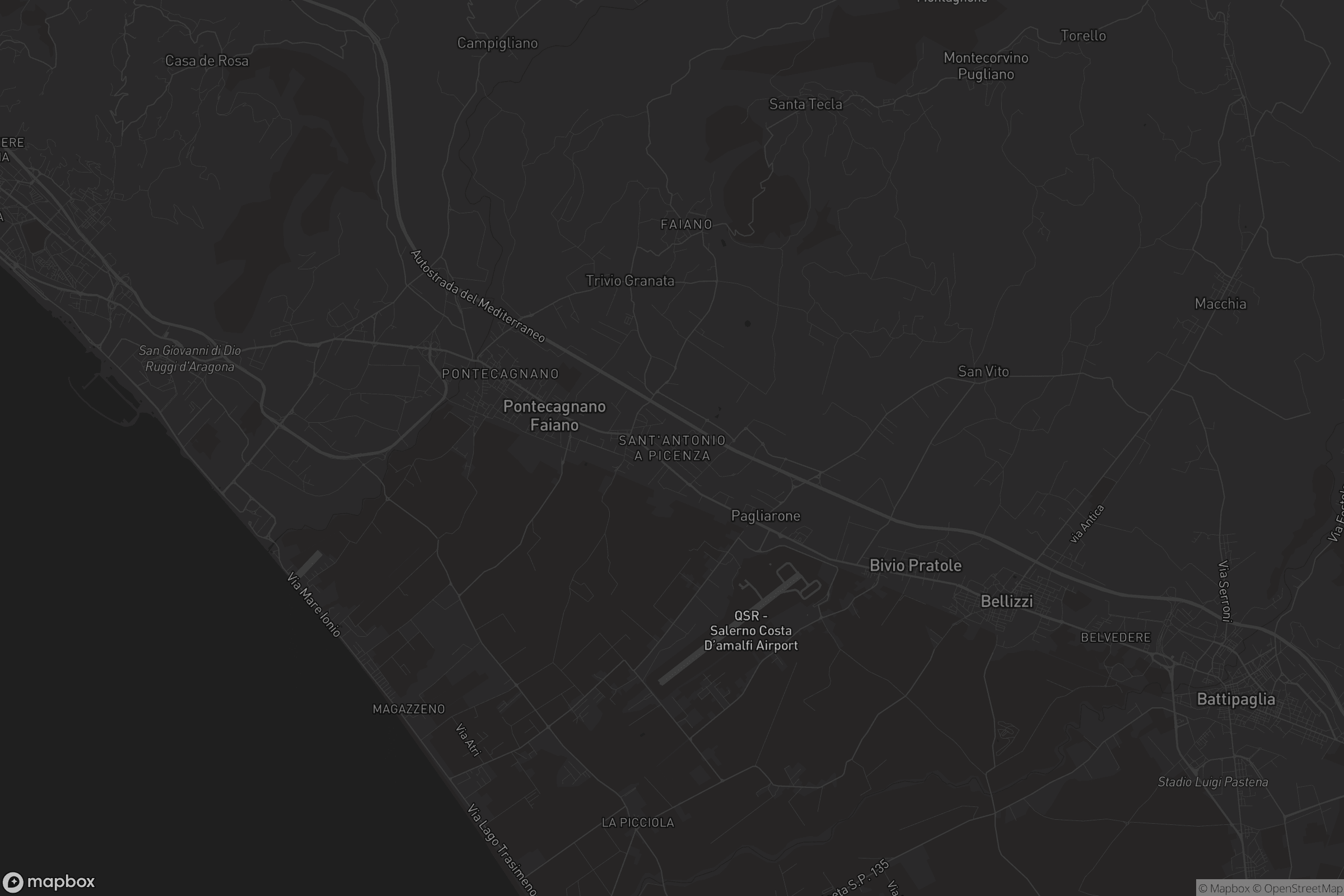 Mappa di Sant'Antonio a Picenza