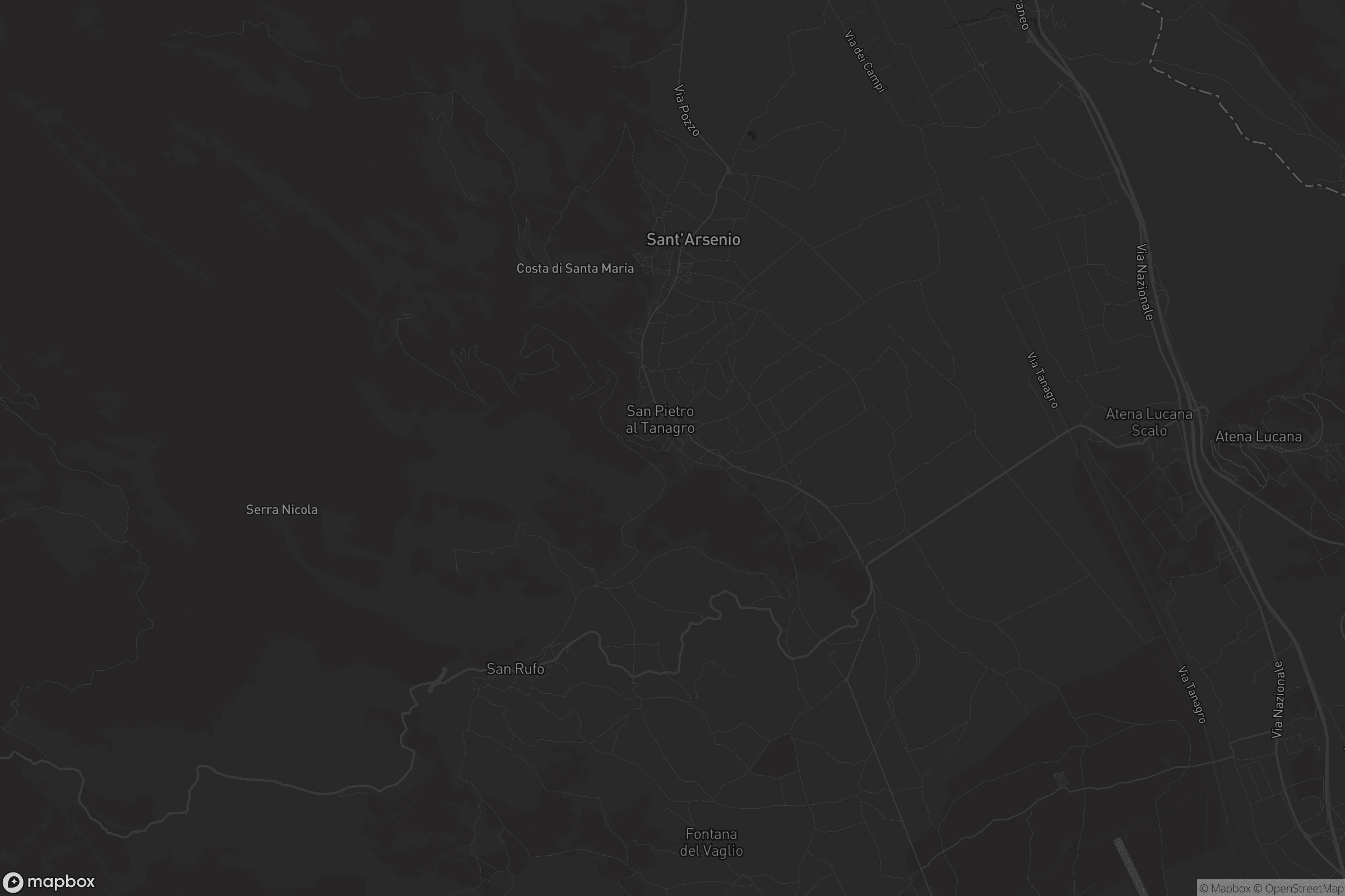 Mappa di Sant'Arsenio