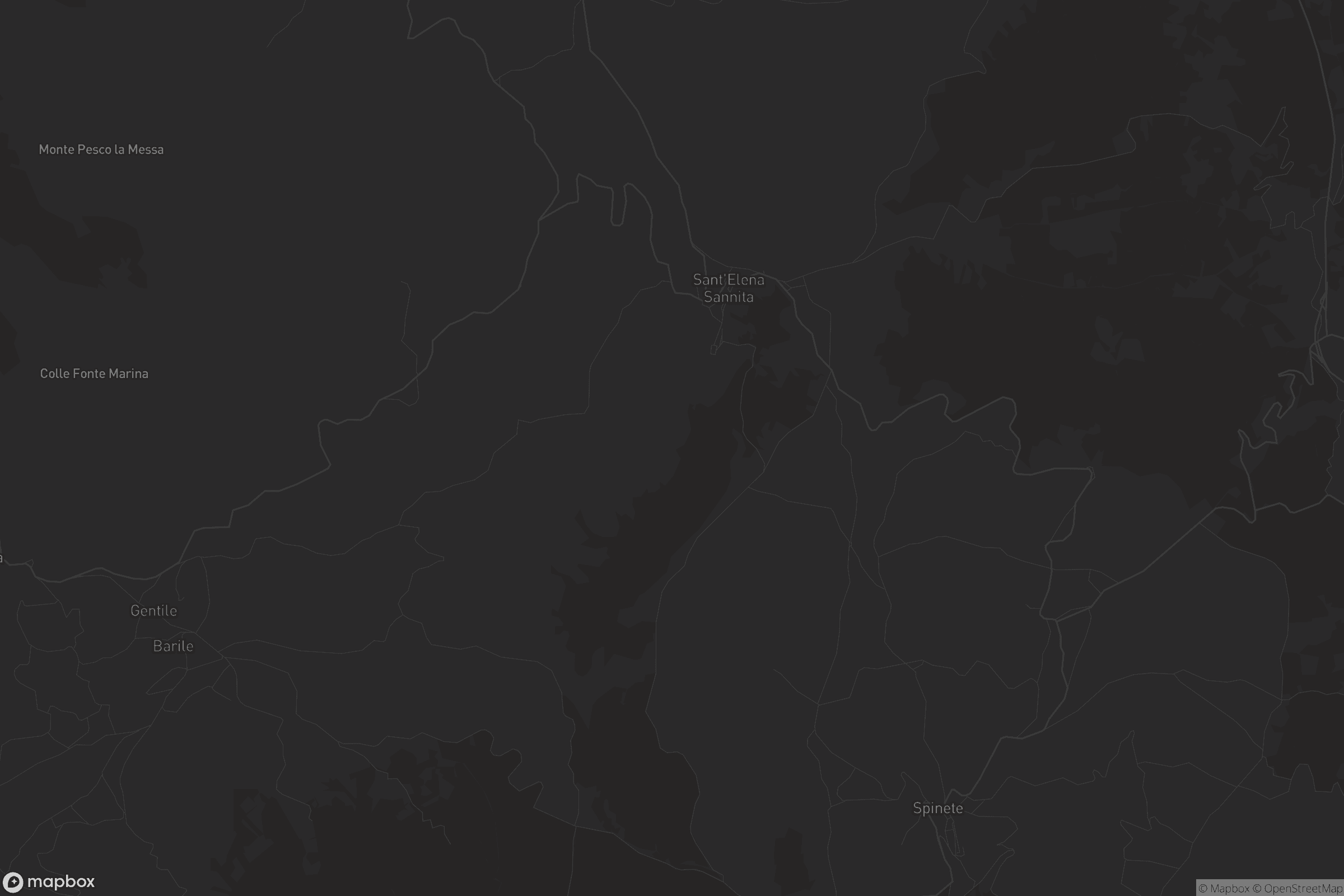 Mappa di Sant'Elena Sannita