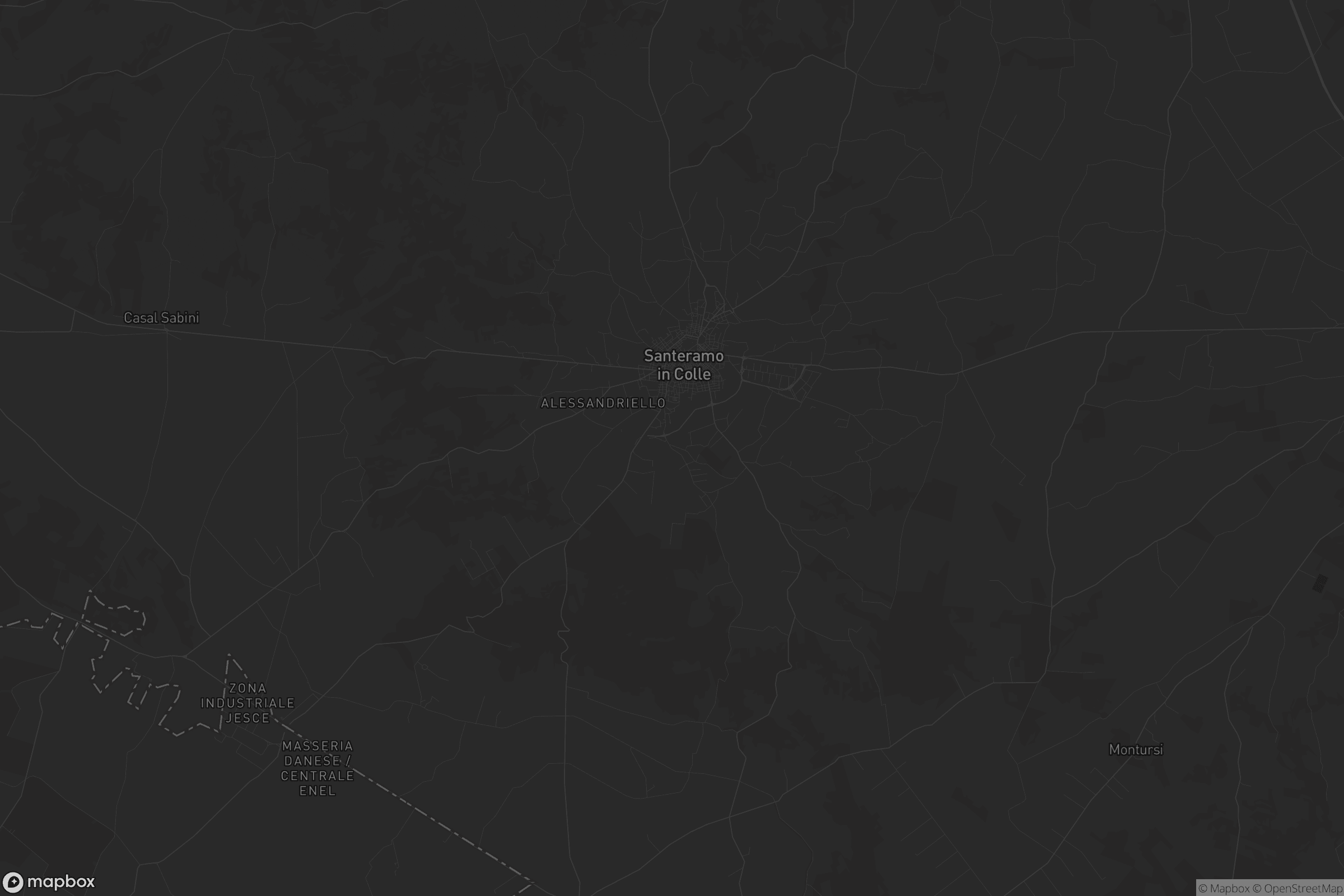 Mappa di Santeramo in Colle