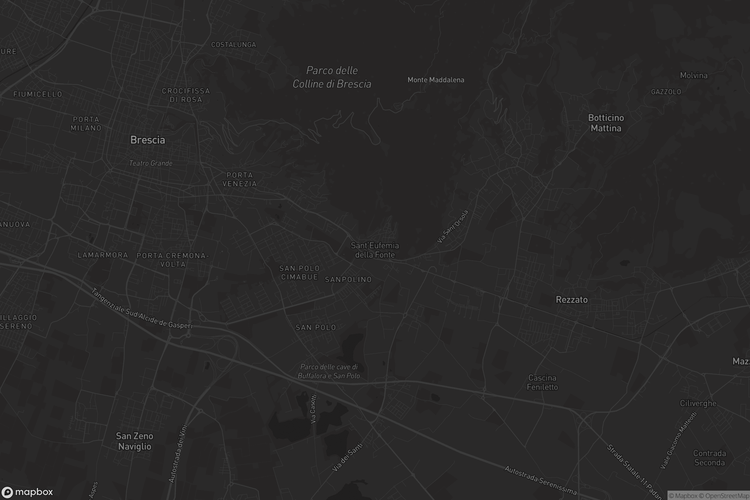 Mappa di Sant'Eufemia Della Fonte