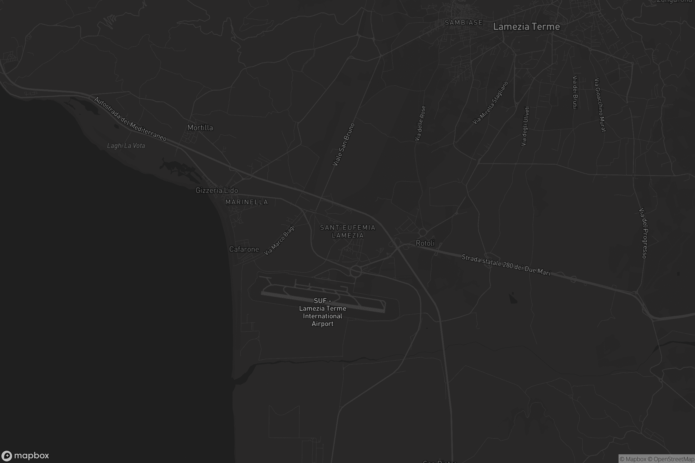 Mappa di Sant'Eufemia Lamezia