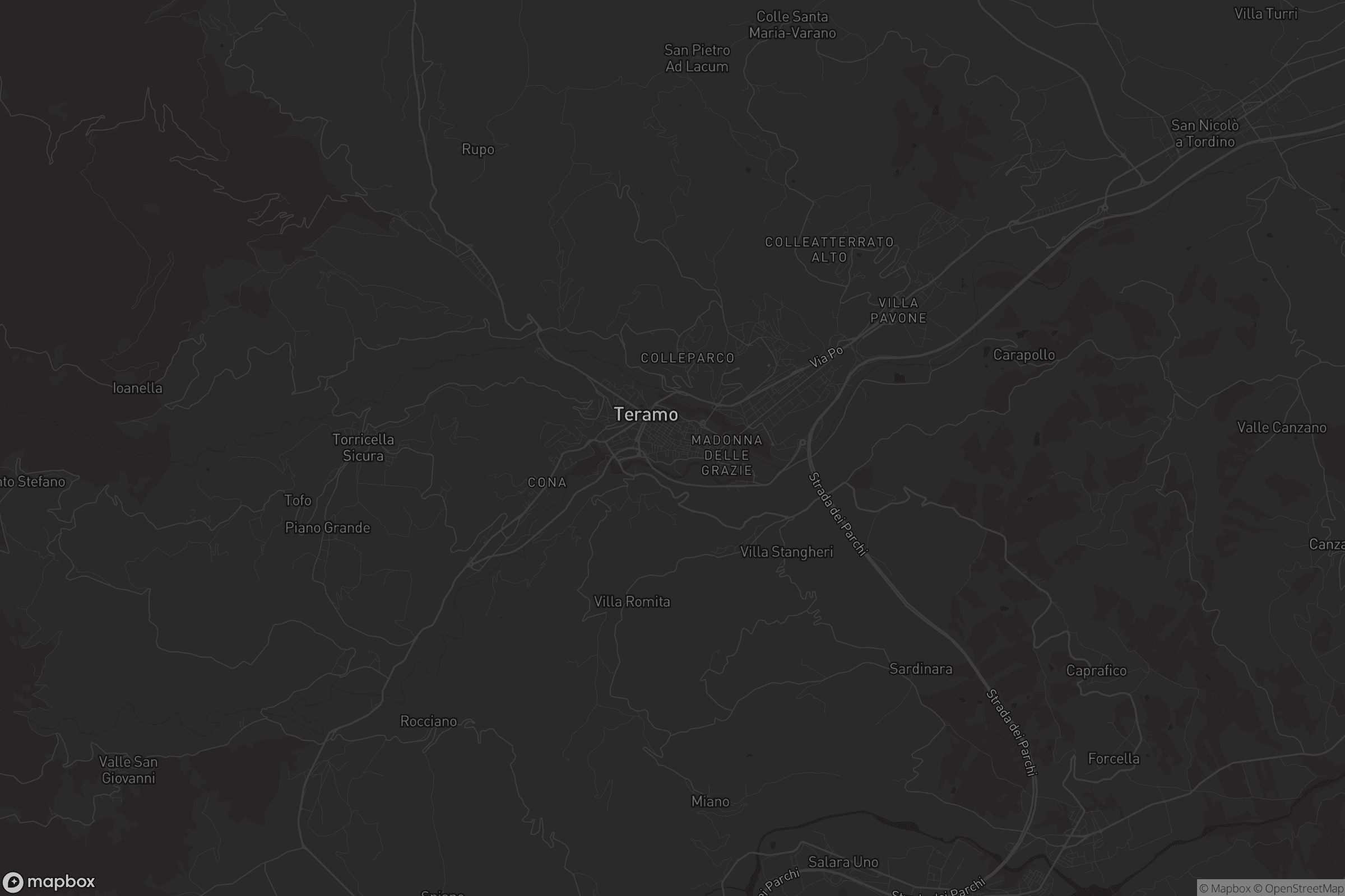 Mappa di Santo Spirito