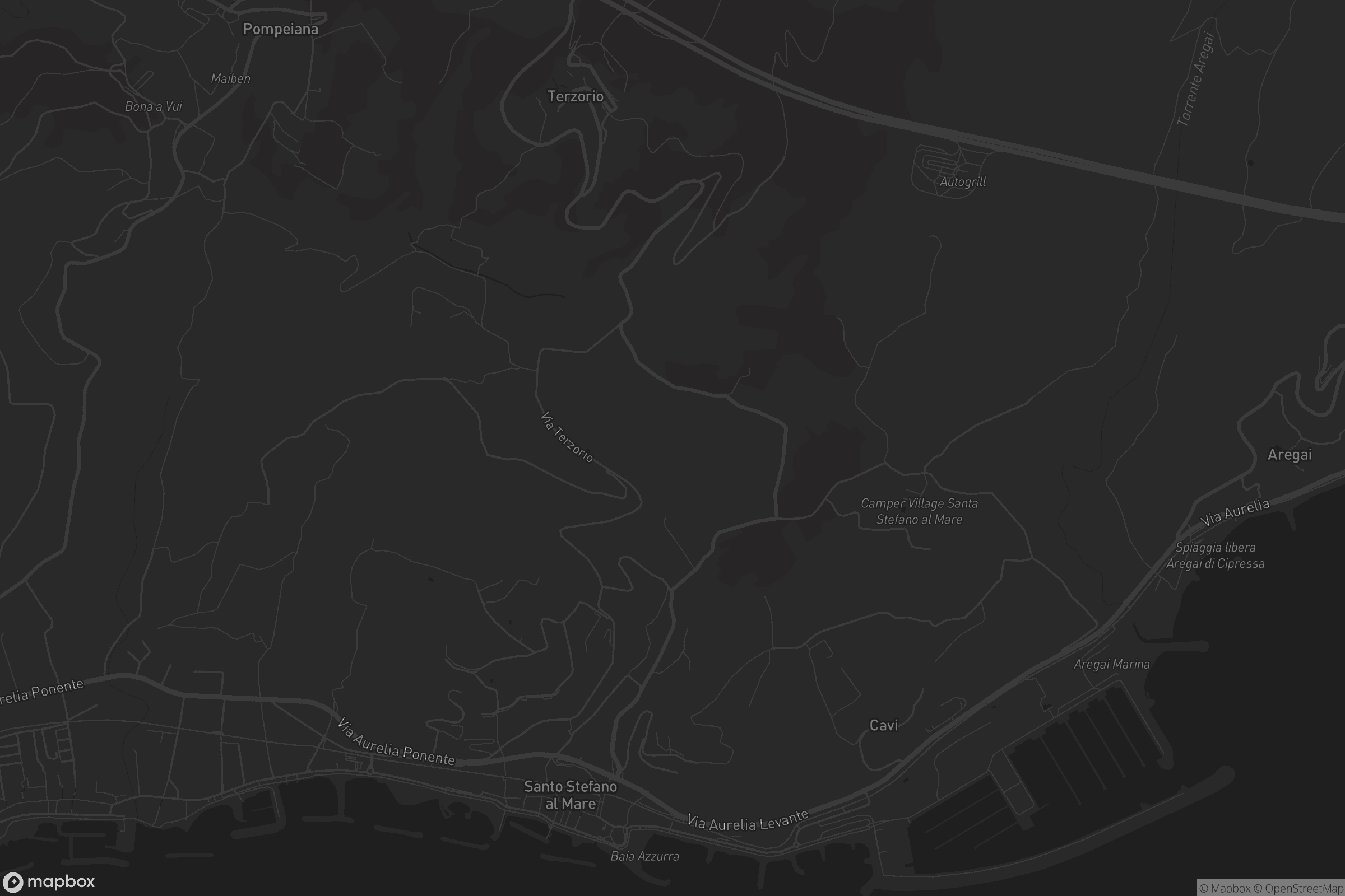 Mappa di Santo Stefano al Mare