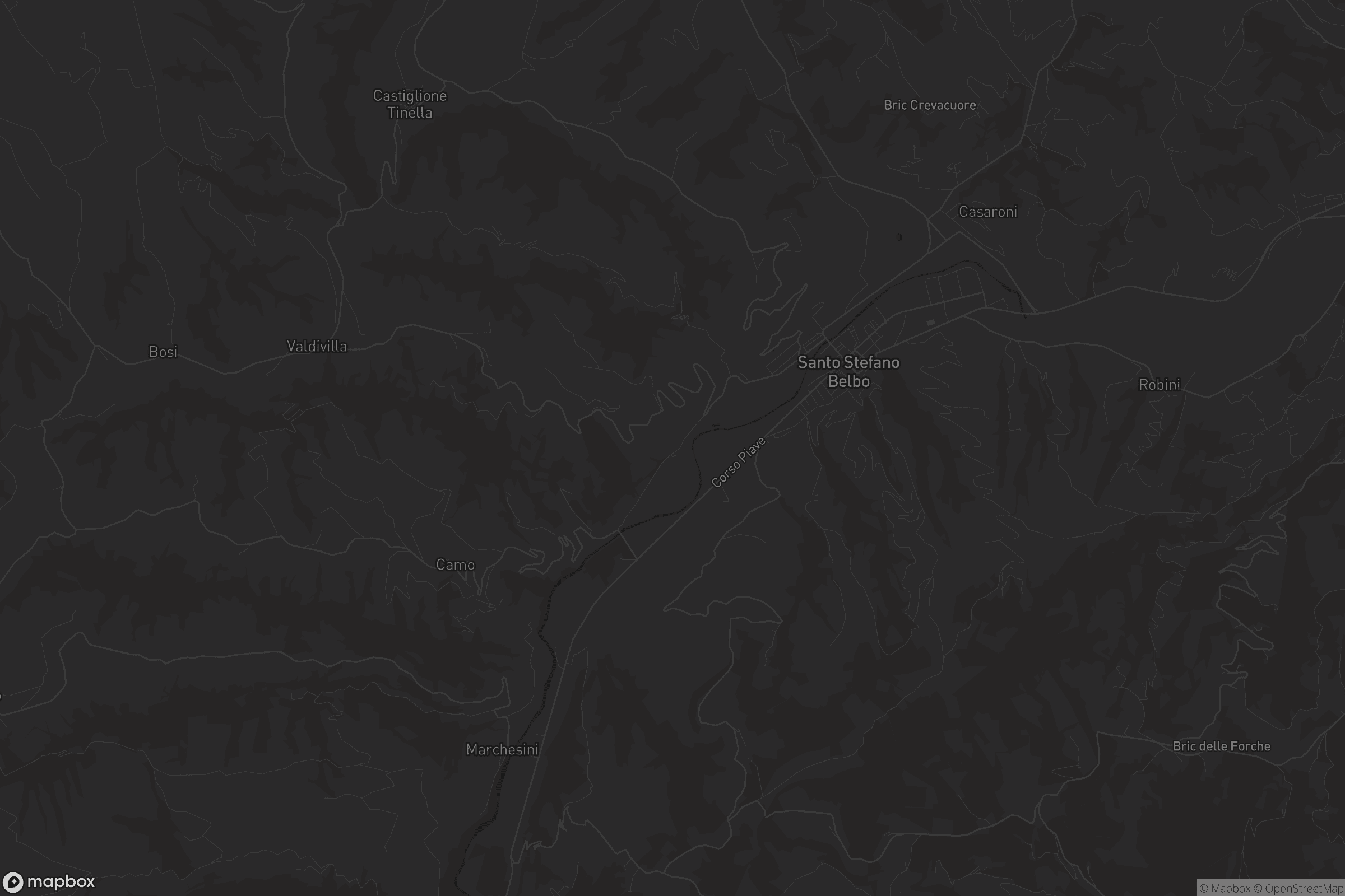 Mappa di Santo Stefano Belbo