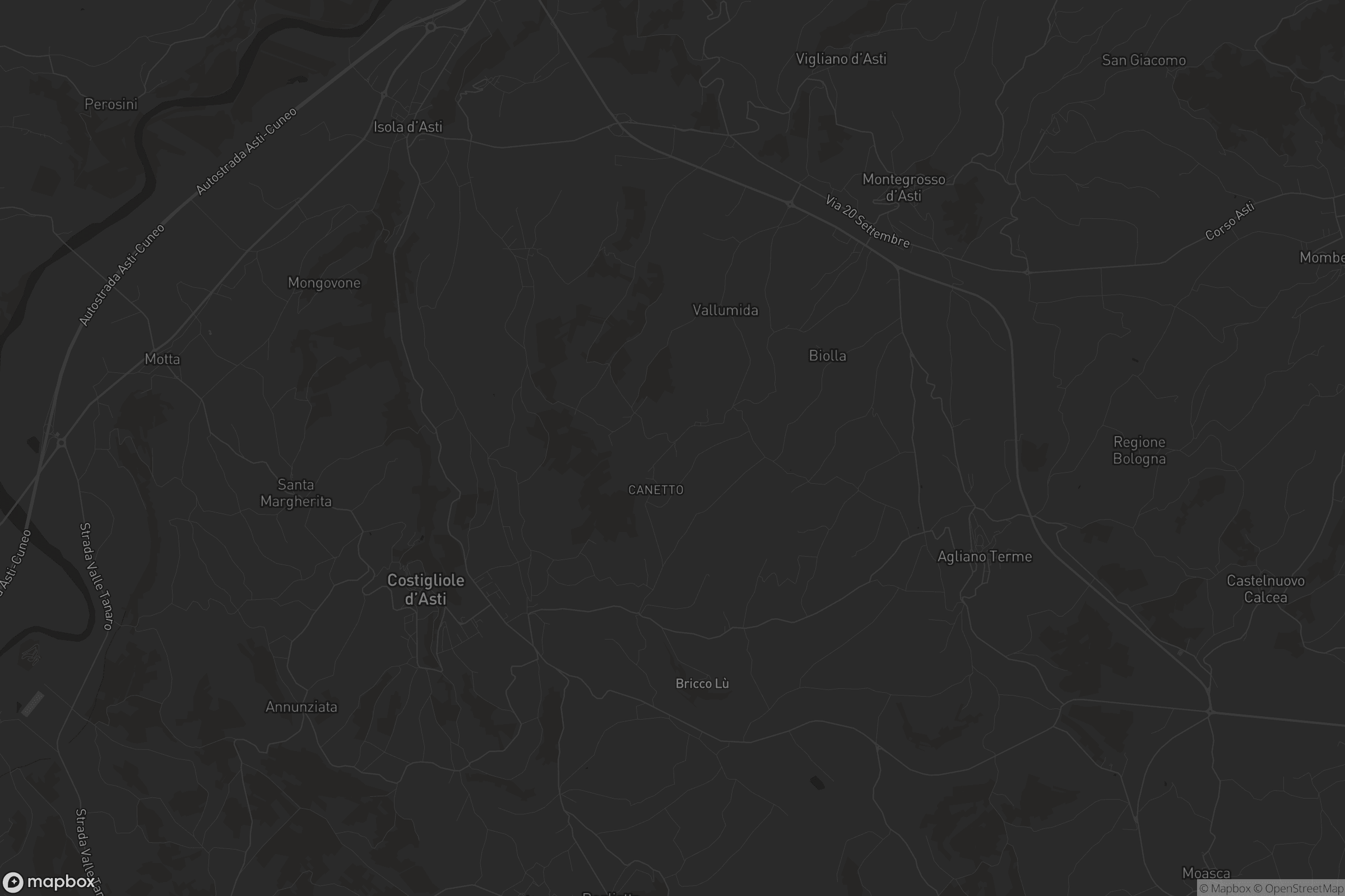 Mappa di Santo Stefano Canetto