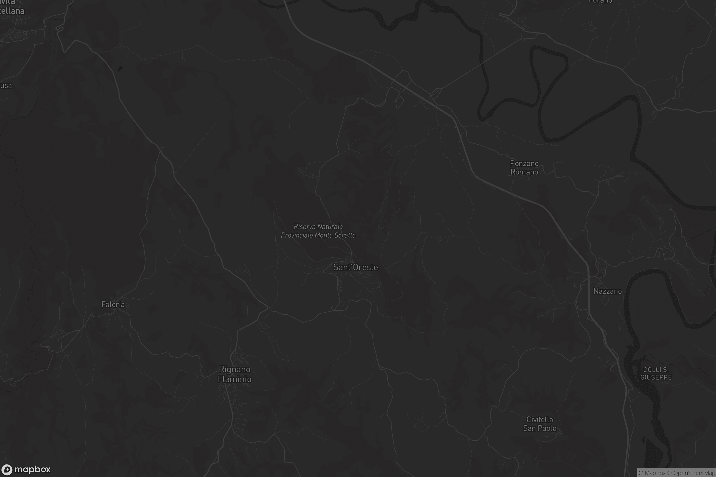 Mappa di Sant'Oreste