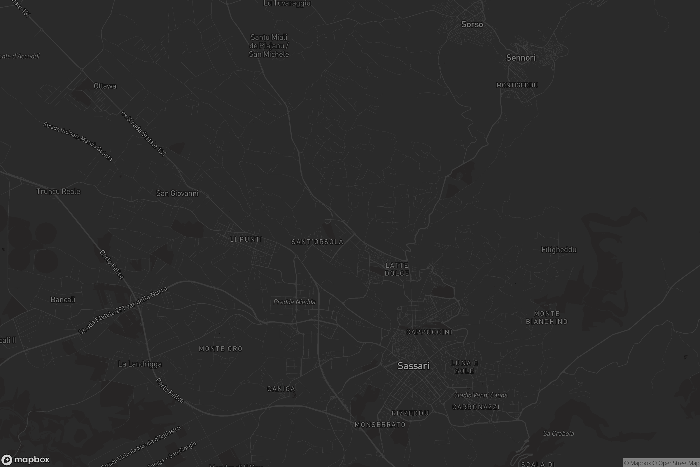 Mappa di Sant'Orsola Nord