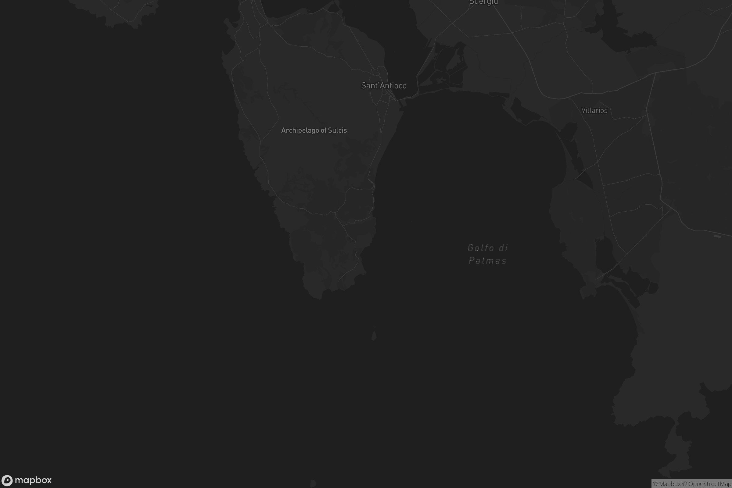 Mappa di Santu Antiogu/Sant'Antioco
