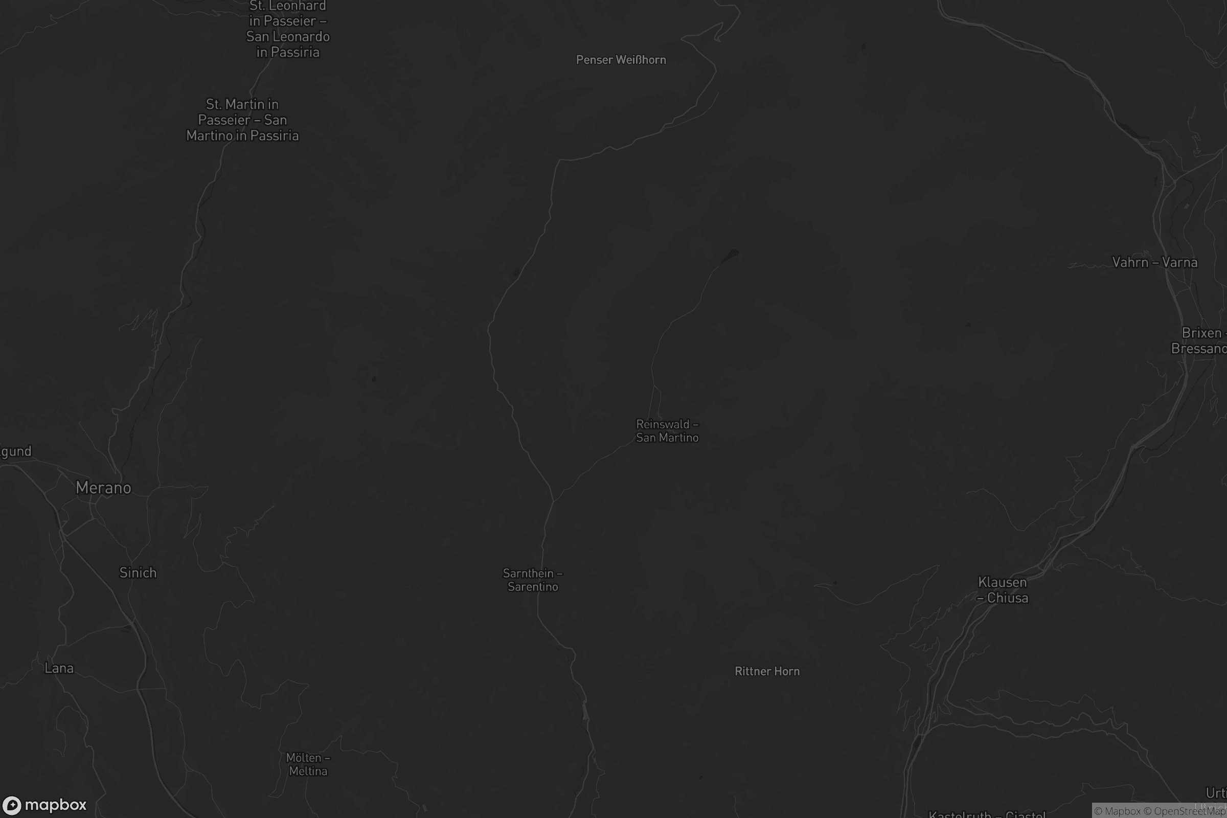 Mappa di Sarntal - Sarentino