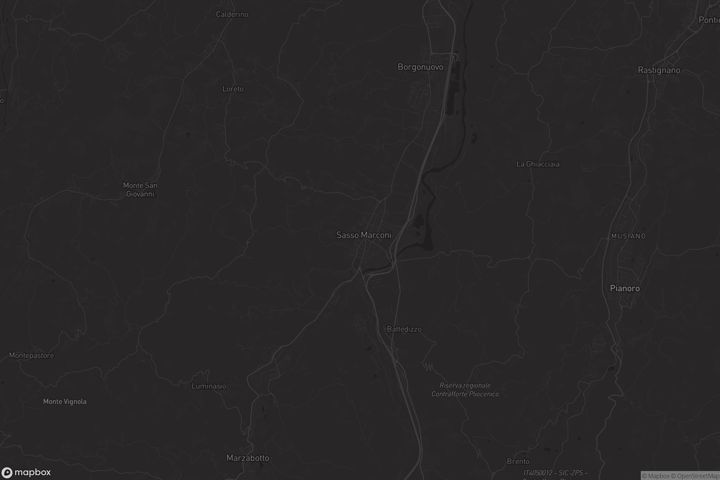 Mappa di Sasso Marconi