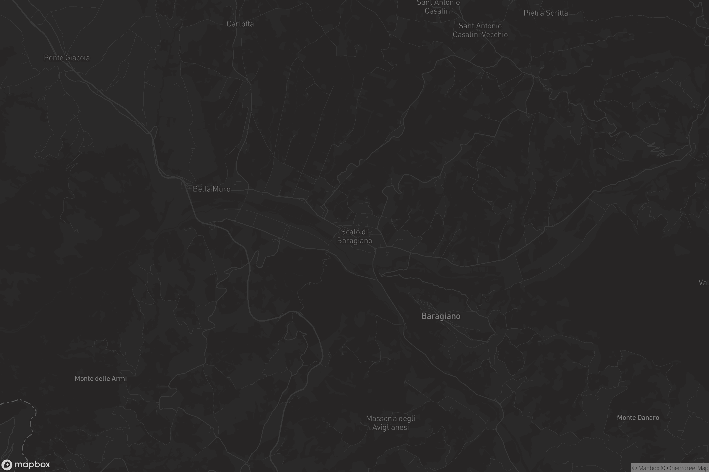 Mappa di Scalo di Baragiano