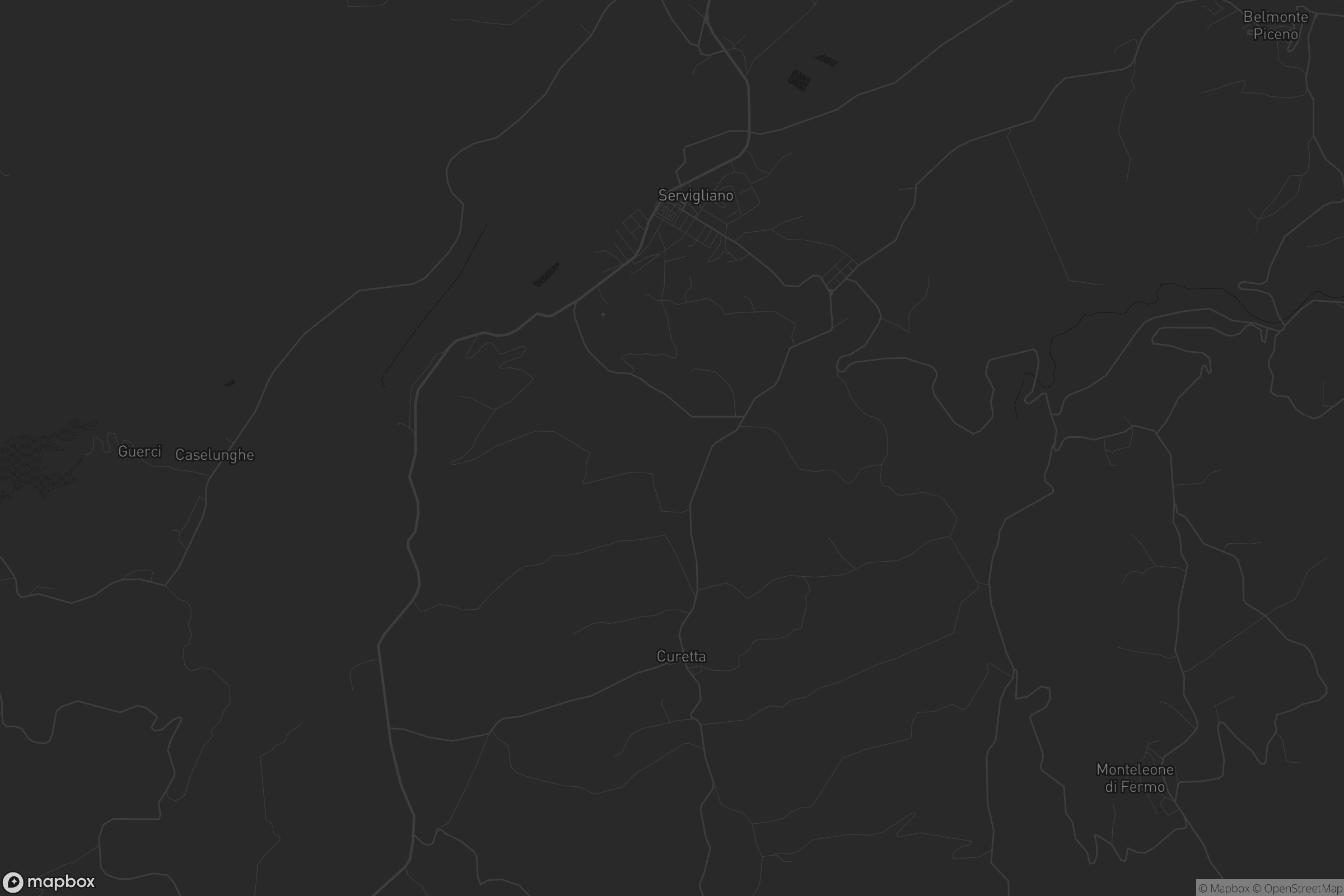 Mappa di Servigliano