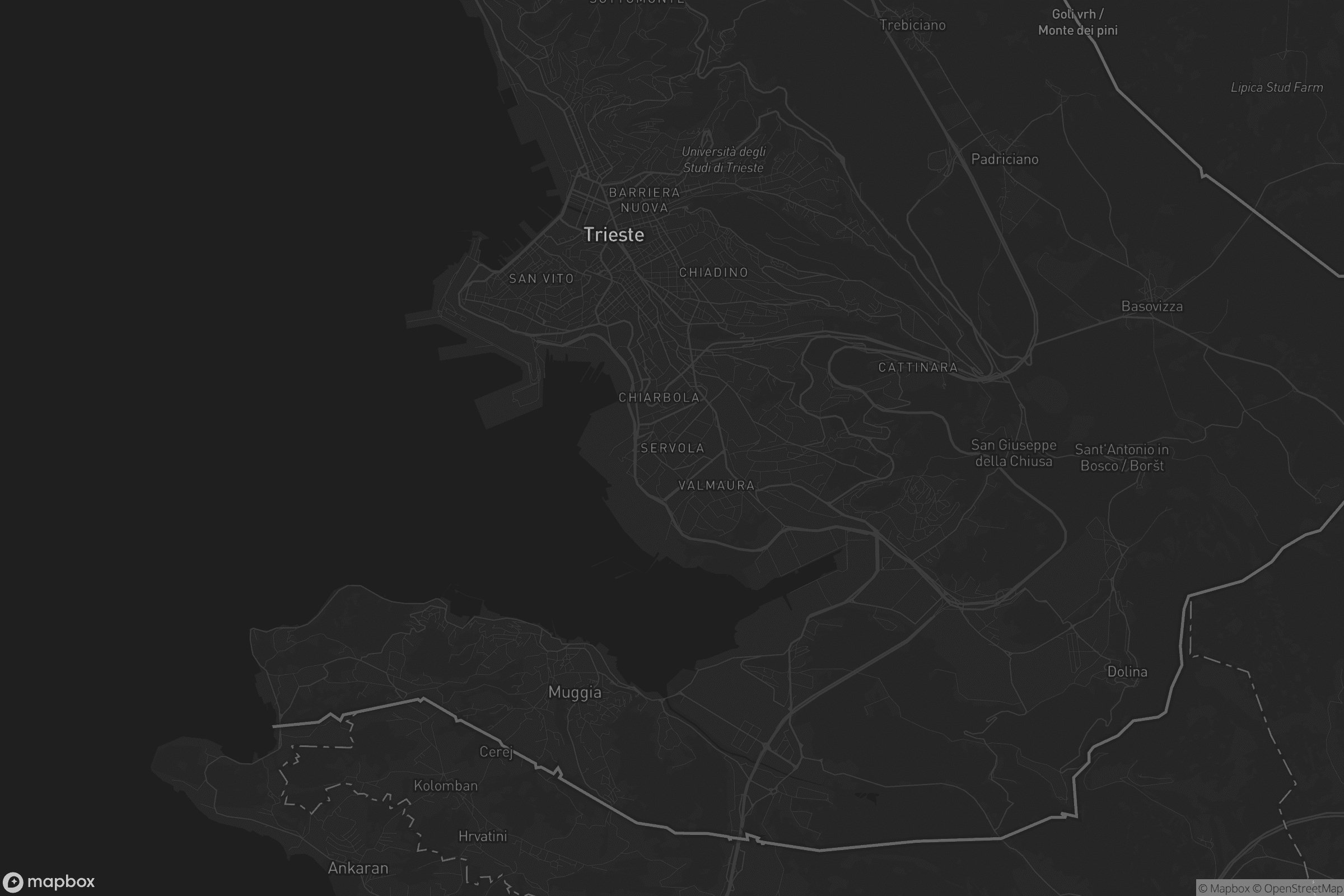 Mappa di Servola / Škedenj