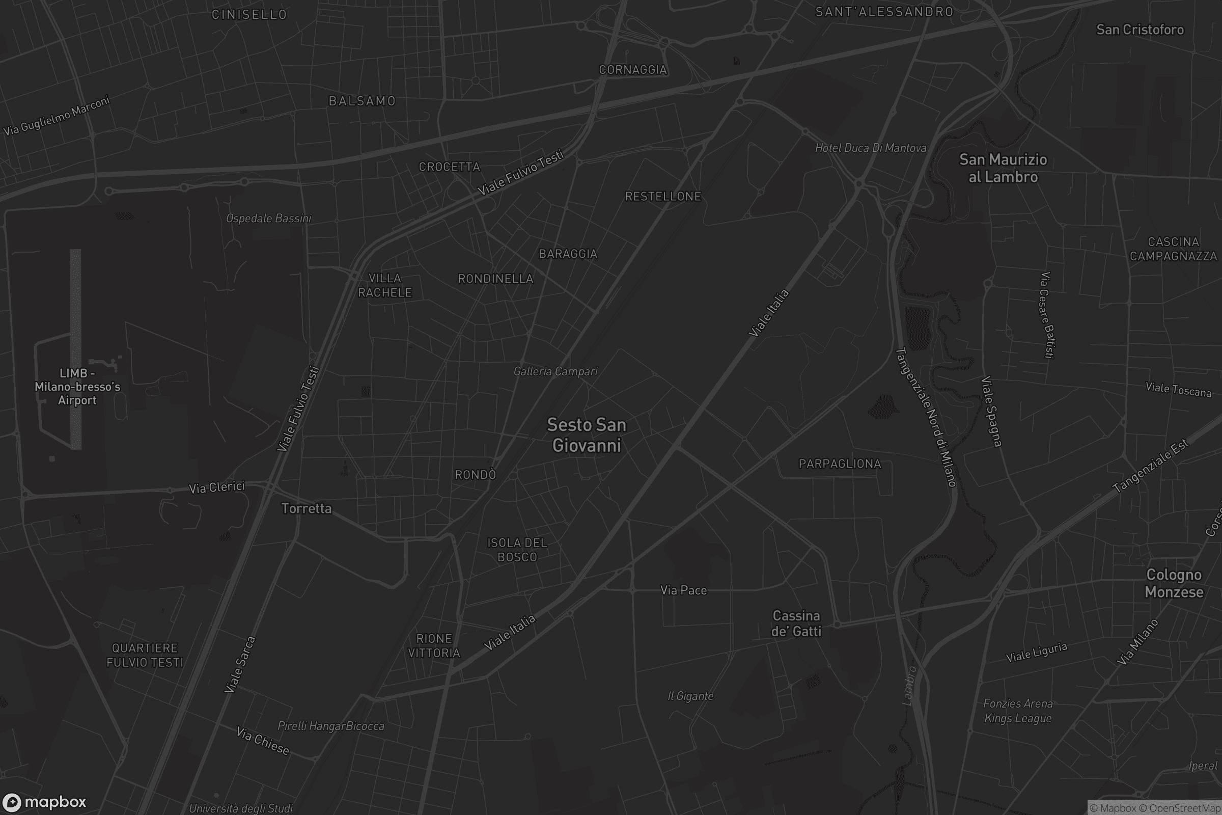 Mappa di Sesto San Giovanni