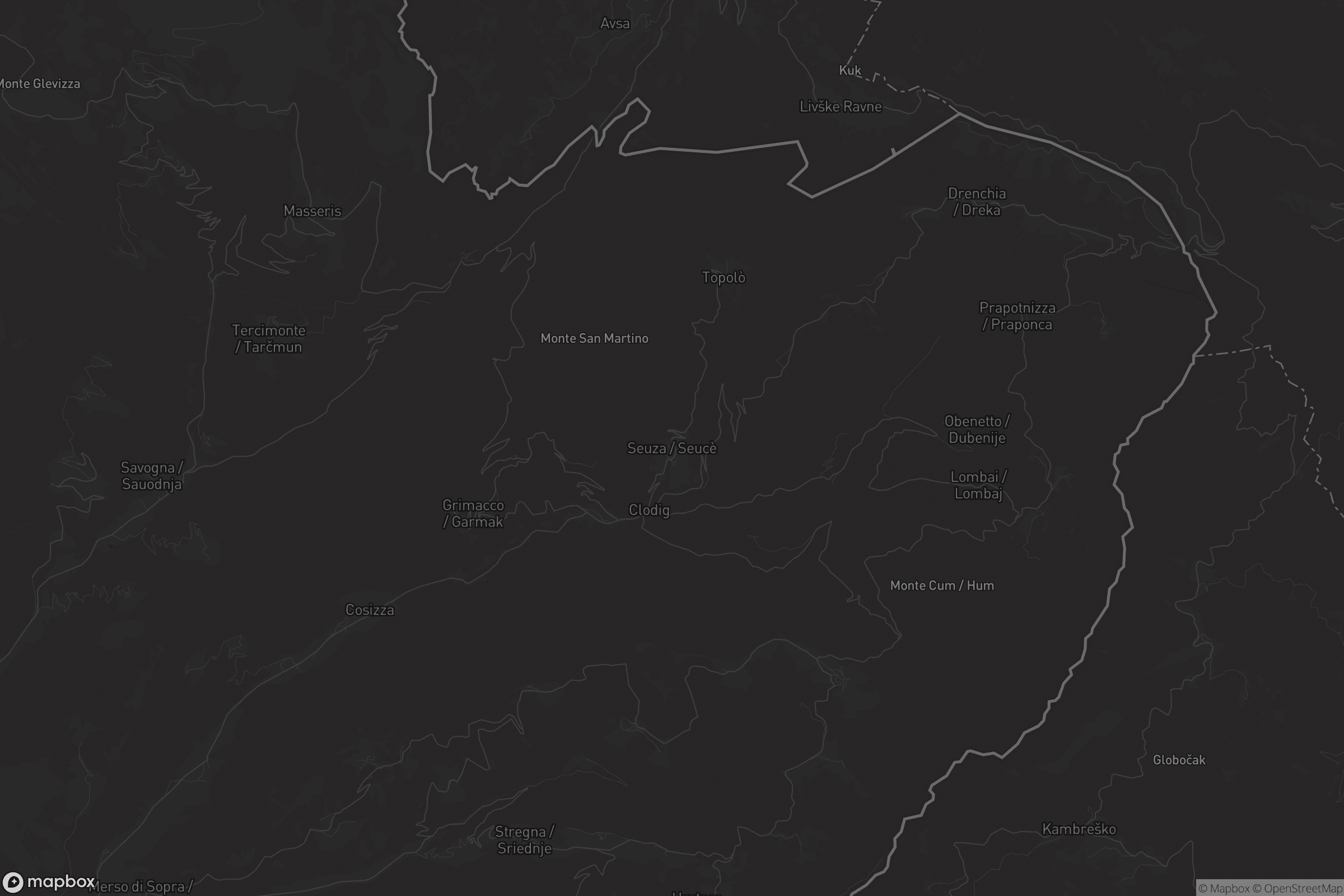 Mappa di Seuza / Seucè
