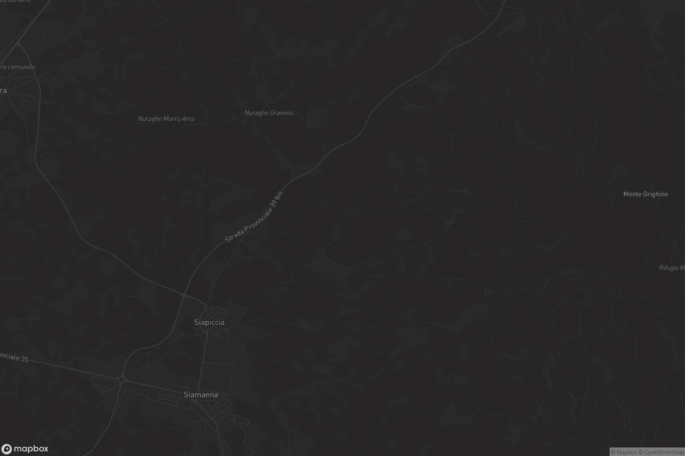 Mappa di Siapicia/Siapiccia