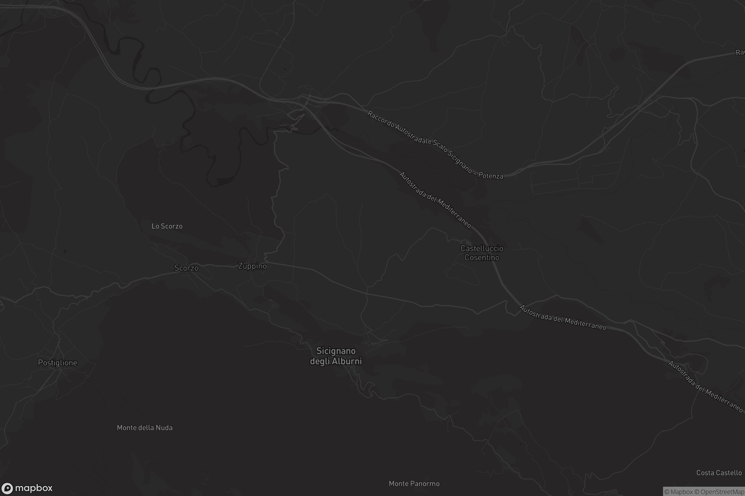Mappa di Sicignano degli Alburni