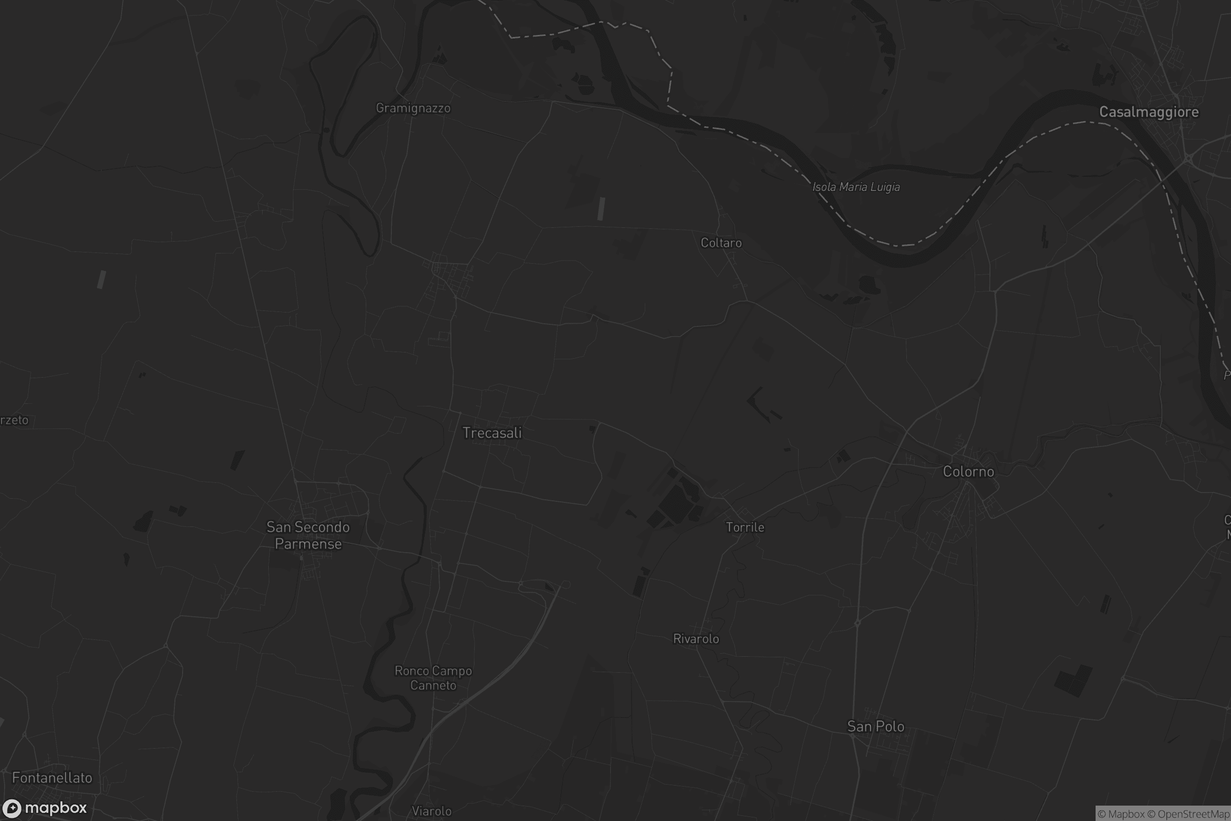 Mappa di Sissa Trecasali