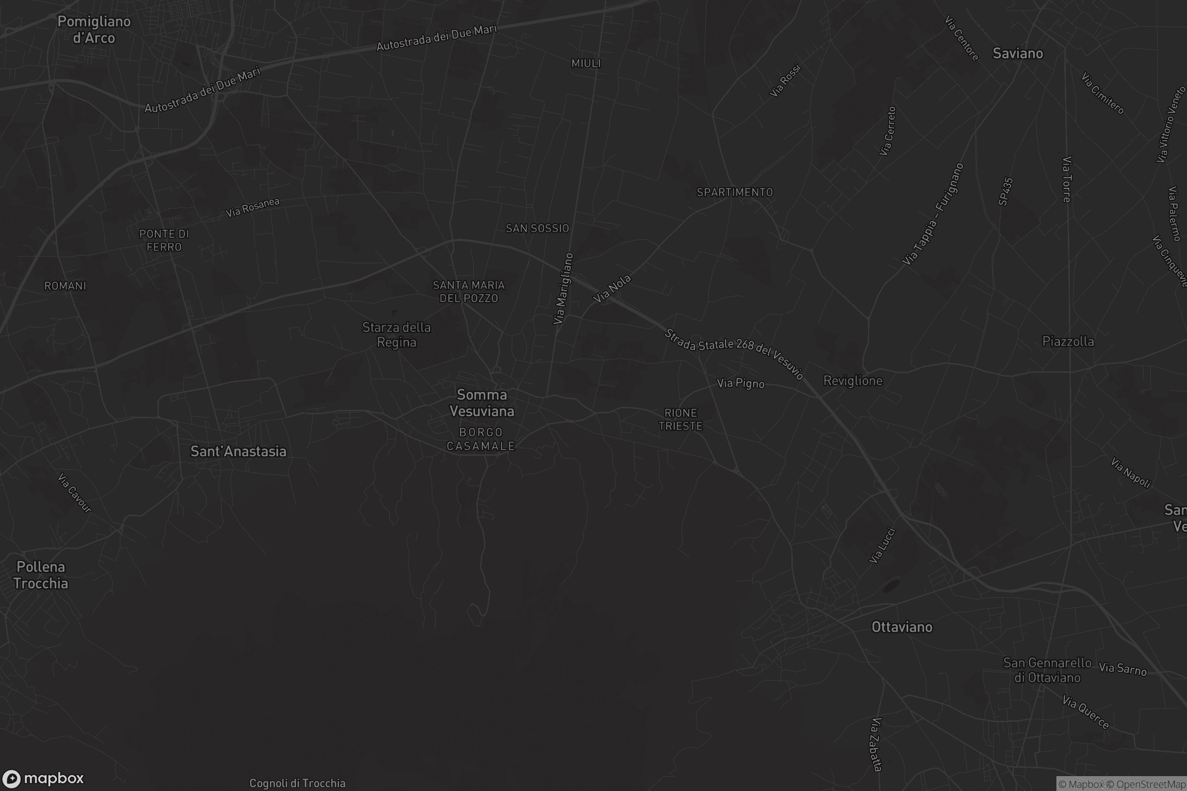 Mappa di Somma Vesuviana