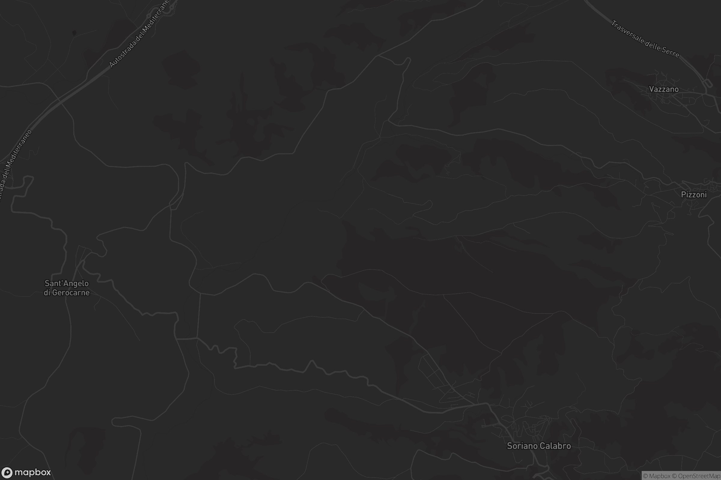 Mappa di Soriano Calabro