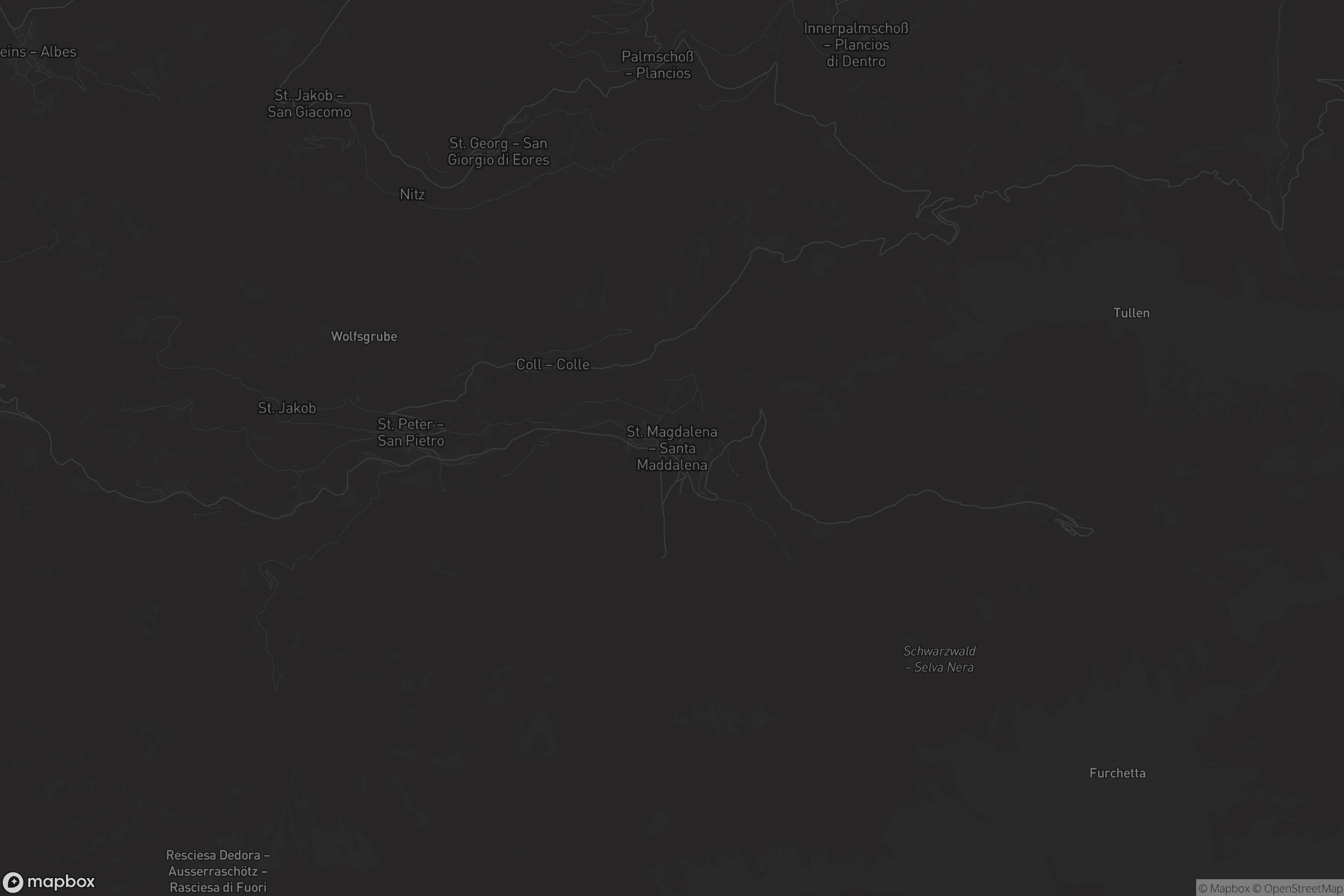 Mappa di St. Magdalena - Santa Maddalena