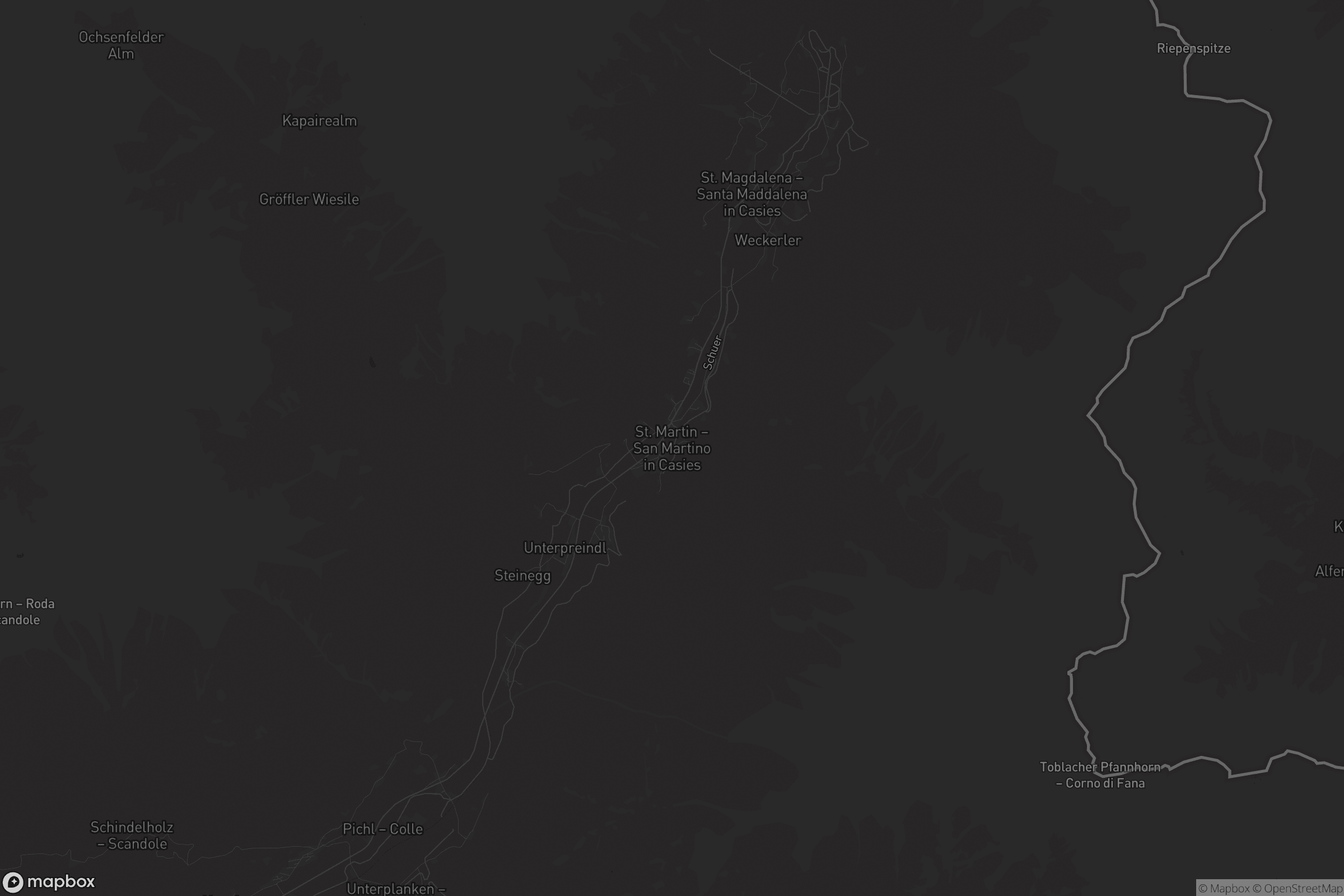 Mappa di St. Martin - San Martino in Casies