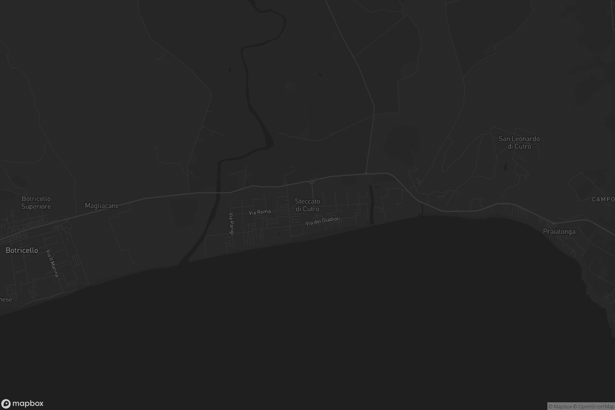 Mappa di Steccato di Cutro