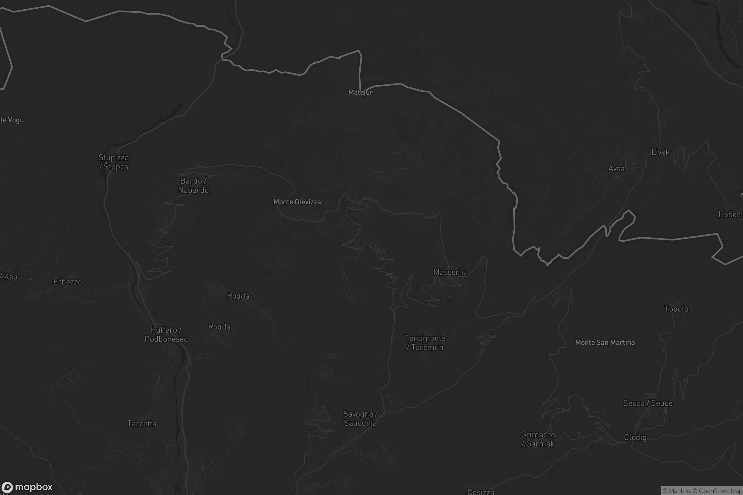 Mappa di Stermizza / Starmica