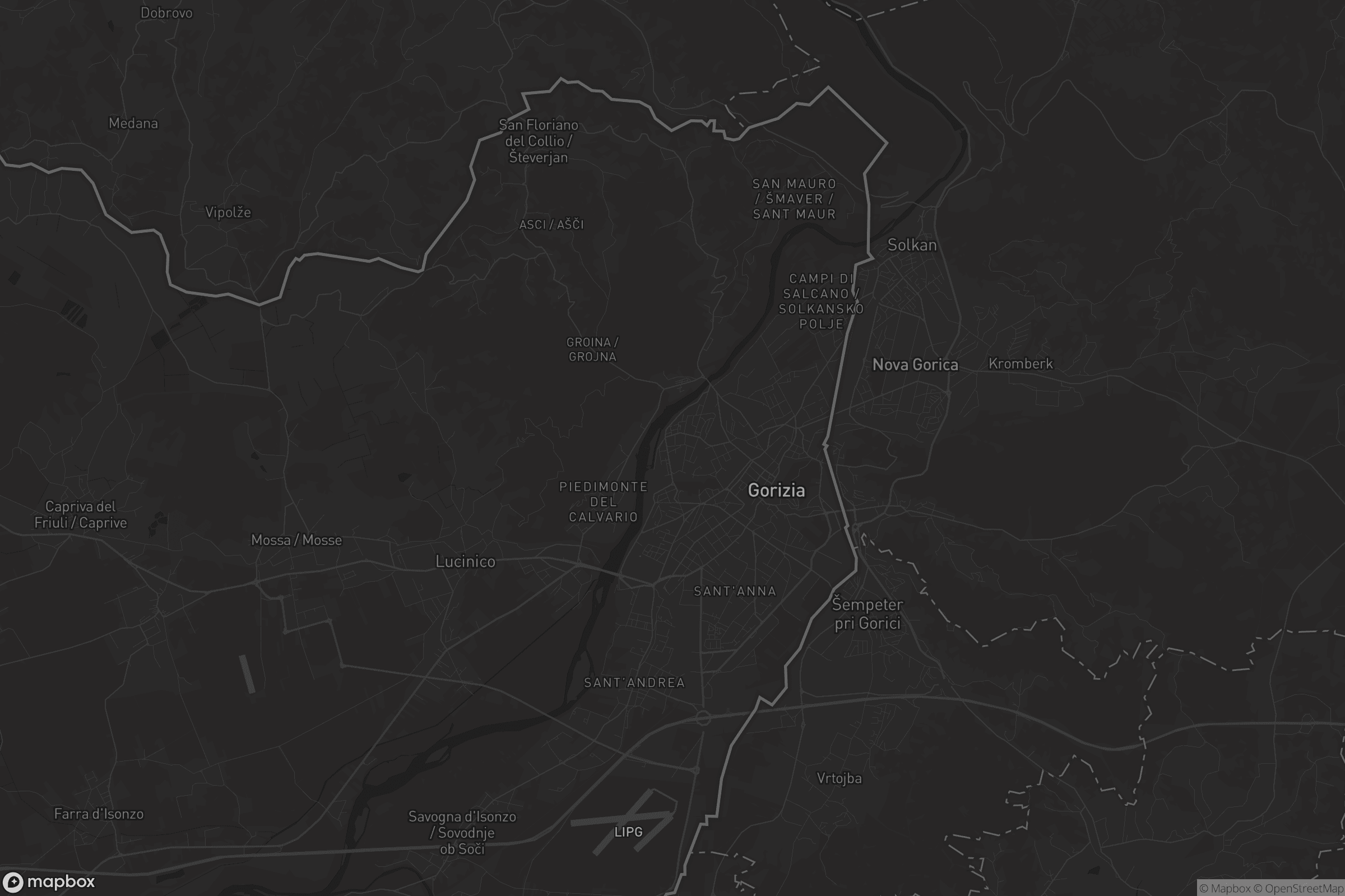 Mappa di Straccis / Stražice
