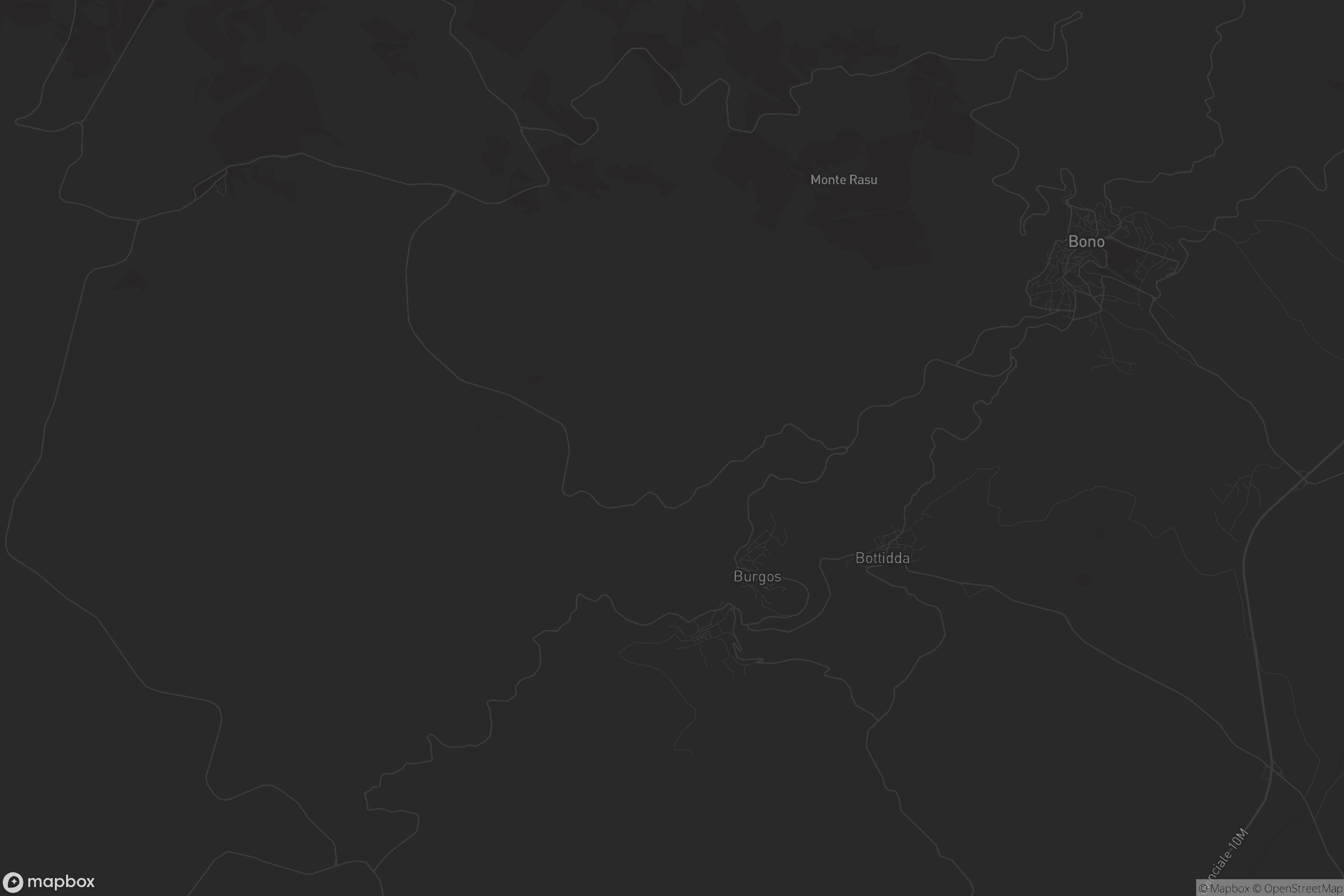 Mappa di Su Burgu/Burgos