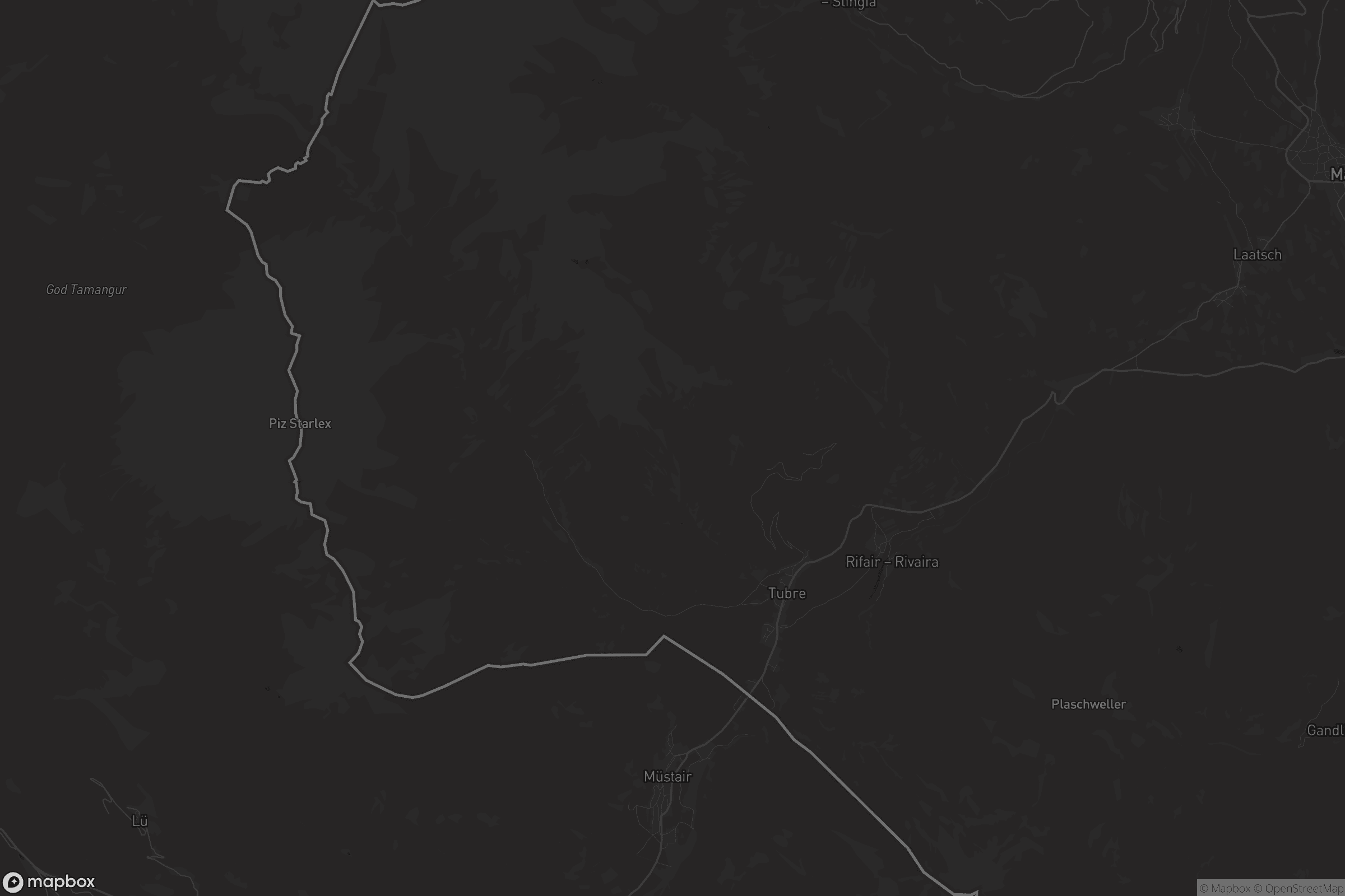 Mappa di Taufers im Münstertal - Tubre