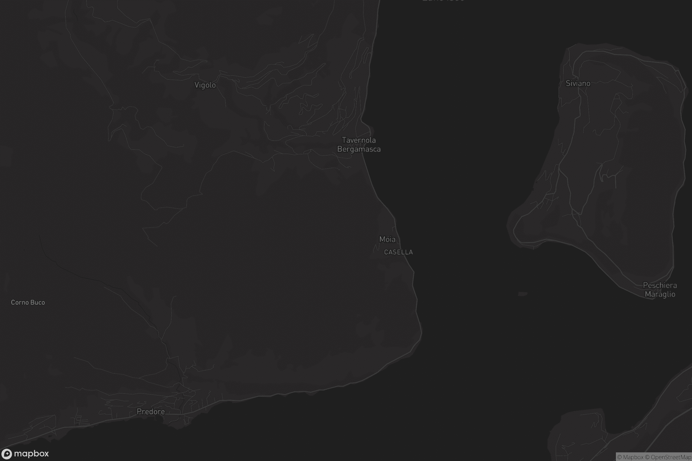 Mappa di Tavernola Bergamasca