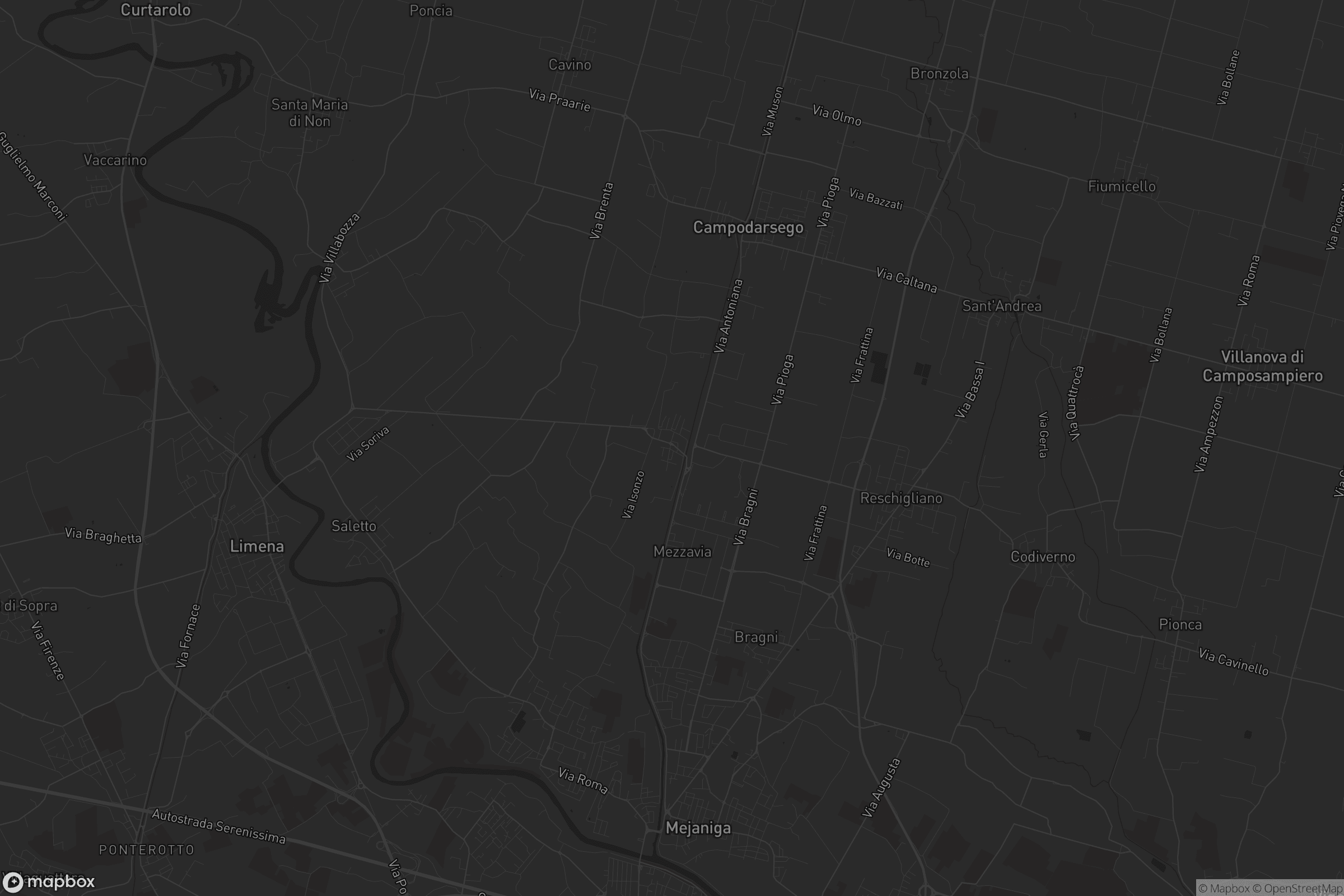 Mappa di Terraglione