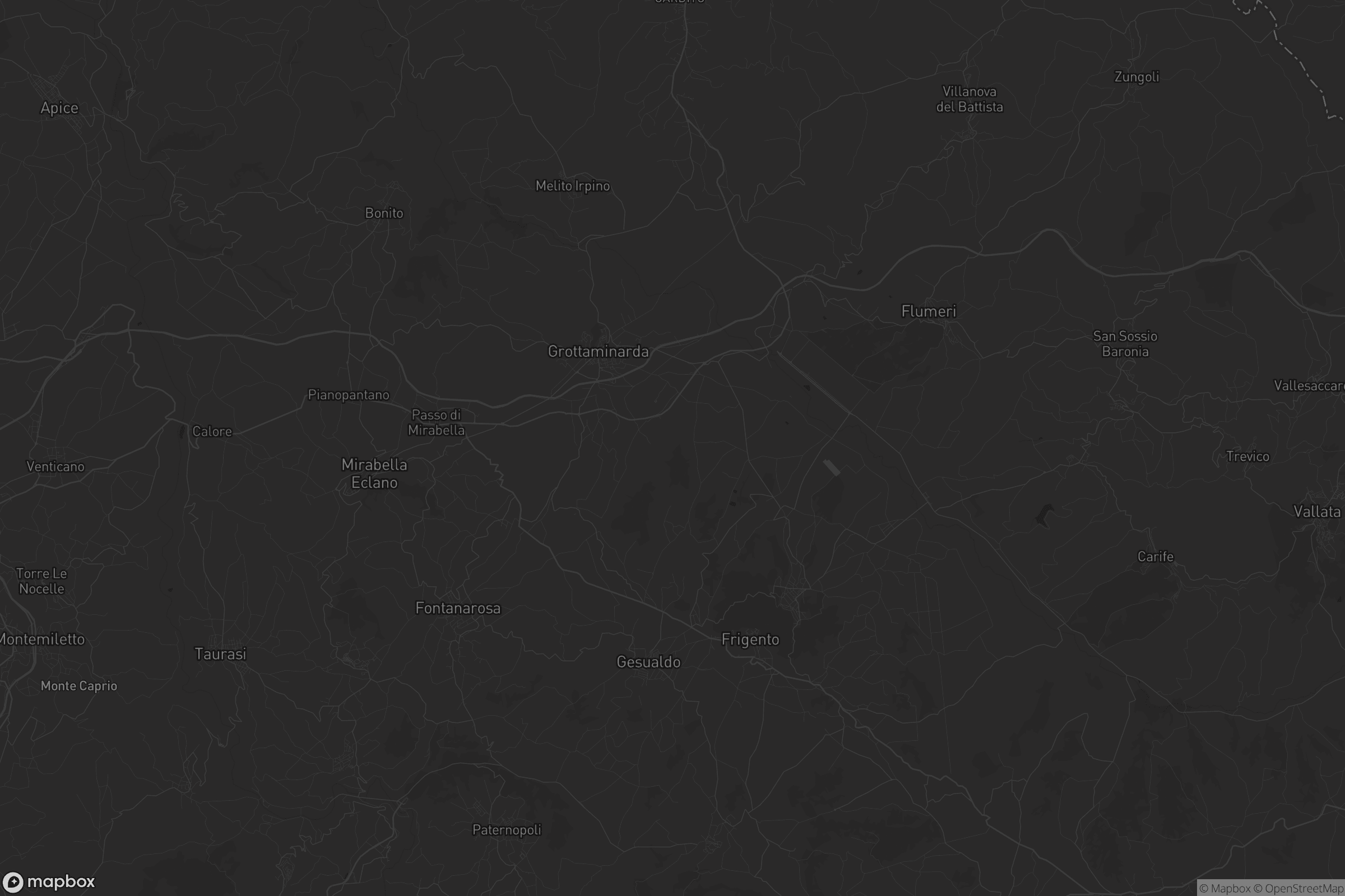 Mappa di Terre dell’Ufita