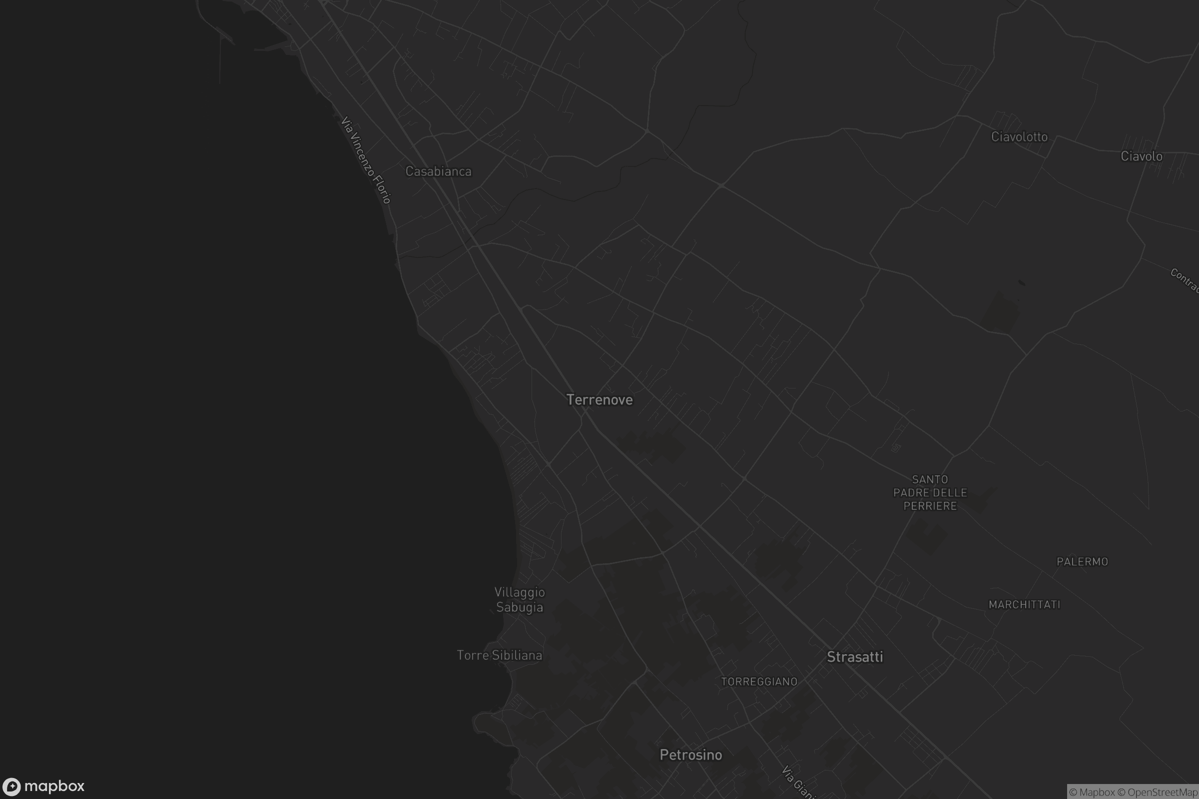 Mappa di Terrenove Bambina