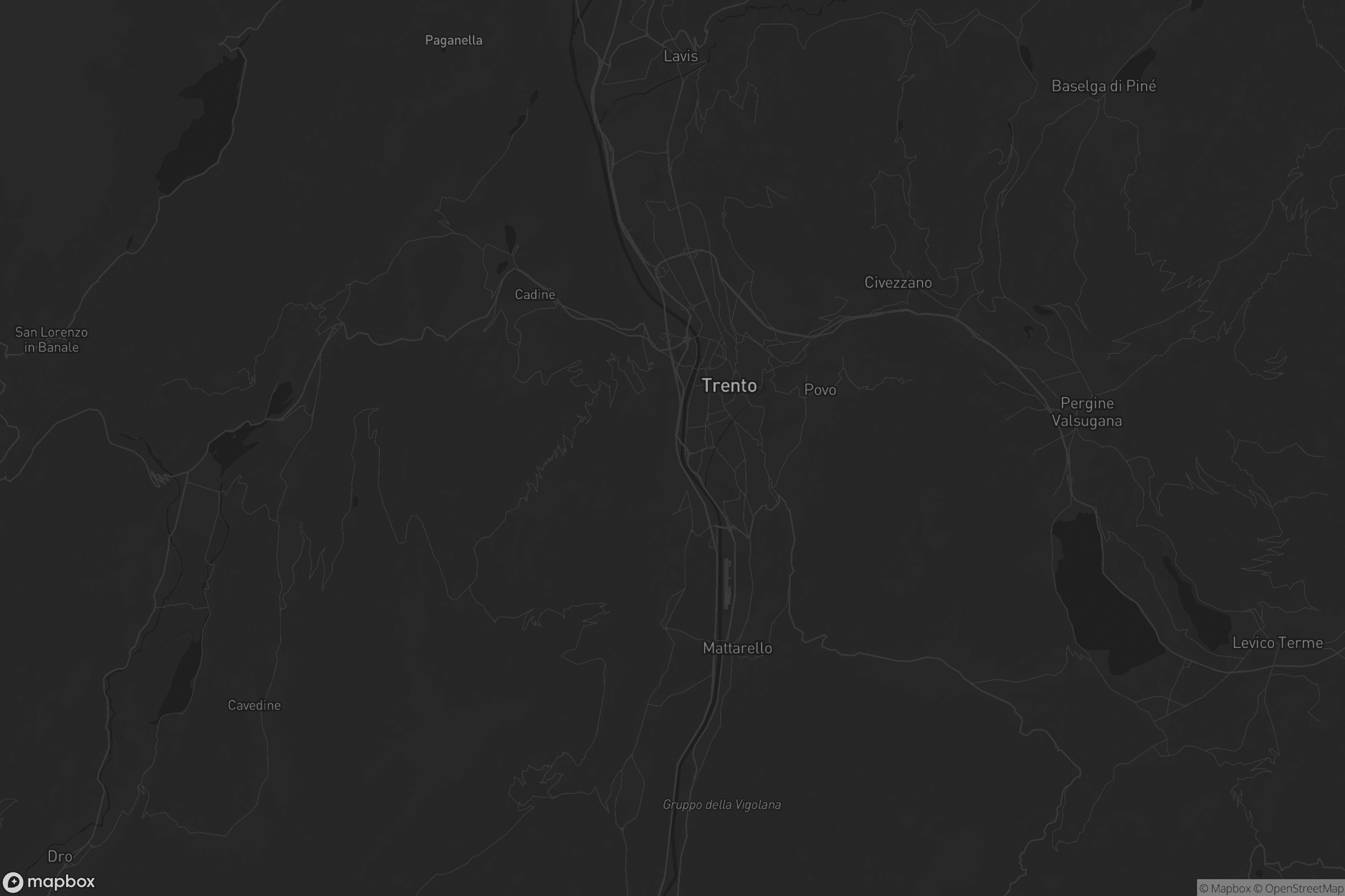 Mappa di Territorio Val d'Adige