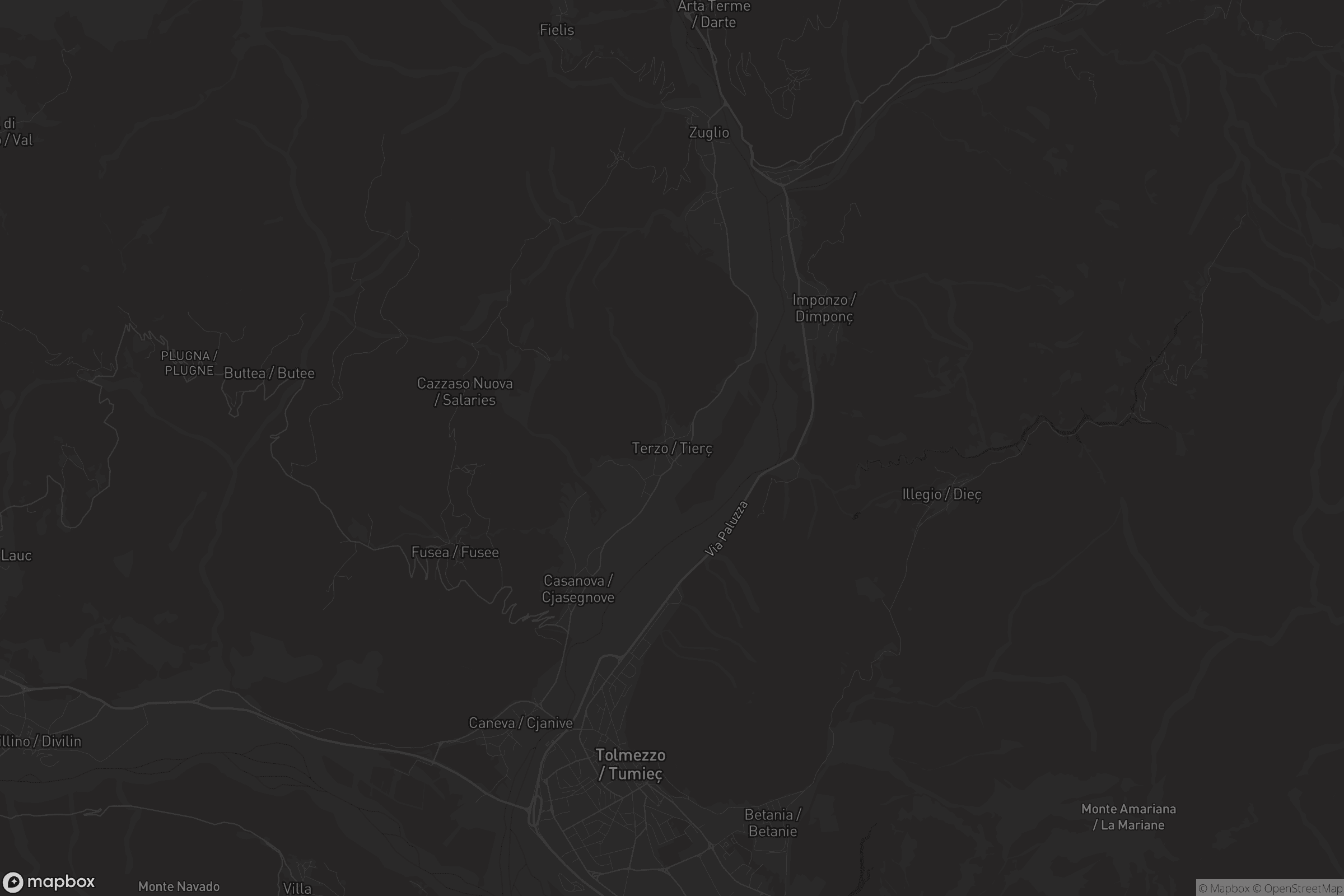 Mappa di Terzo / Tierç