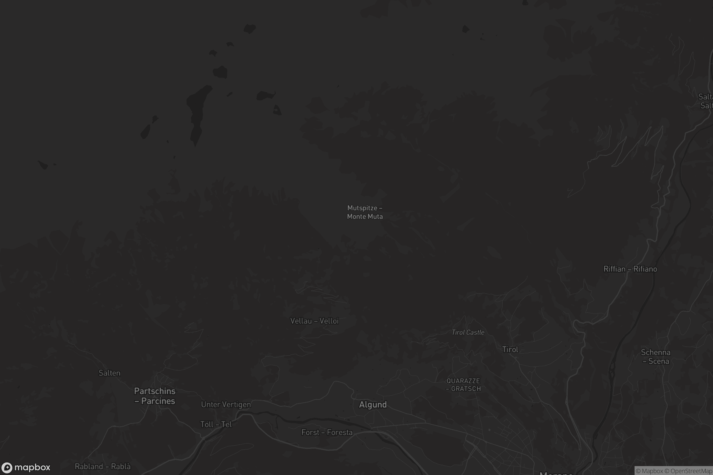 Mappa di Tirol - Tirolo