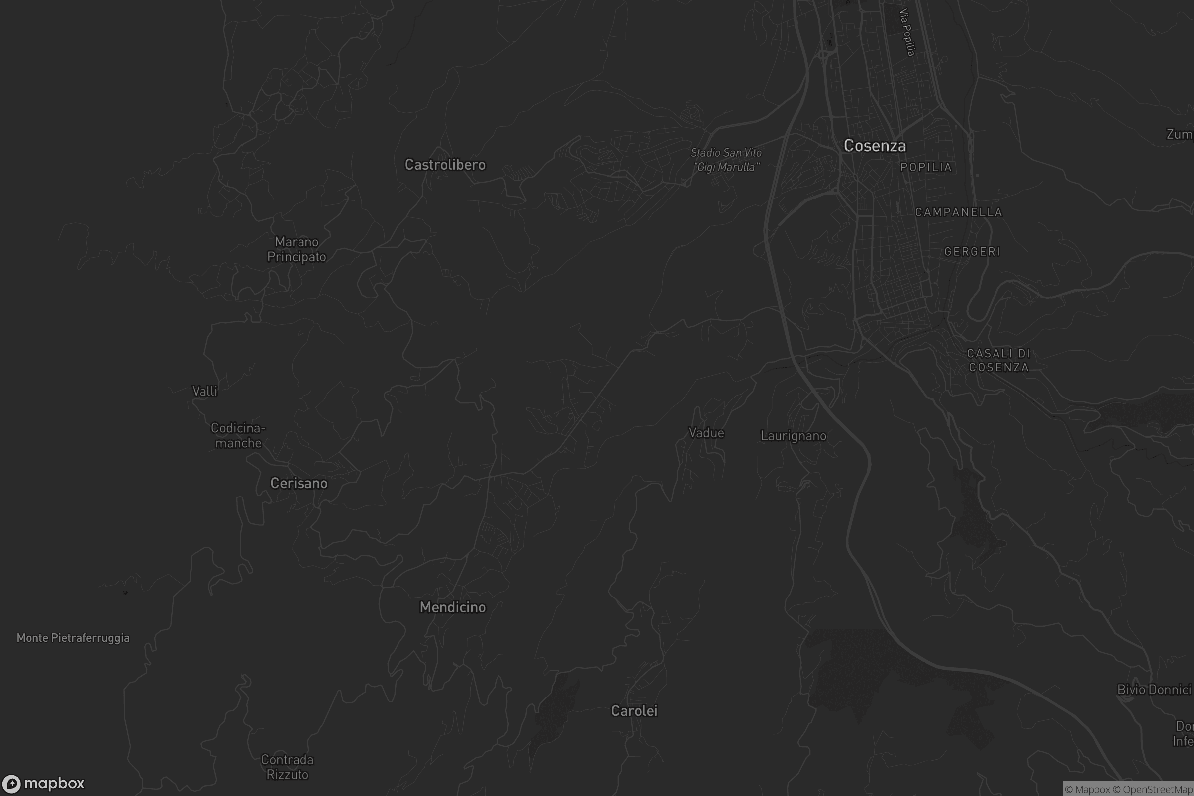 Mappa di Tivolille Pasquali-Merenzata