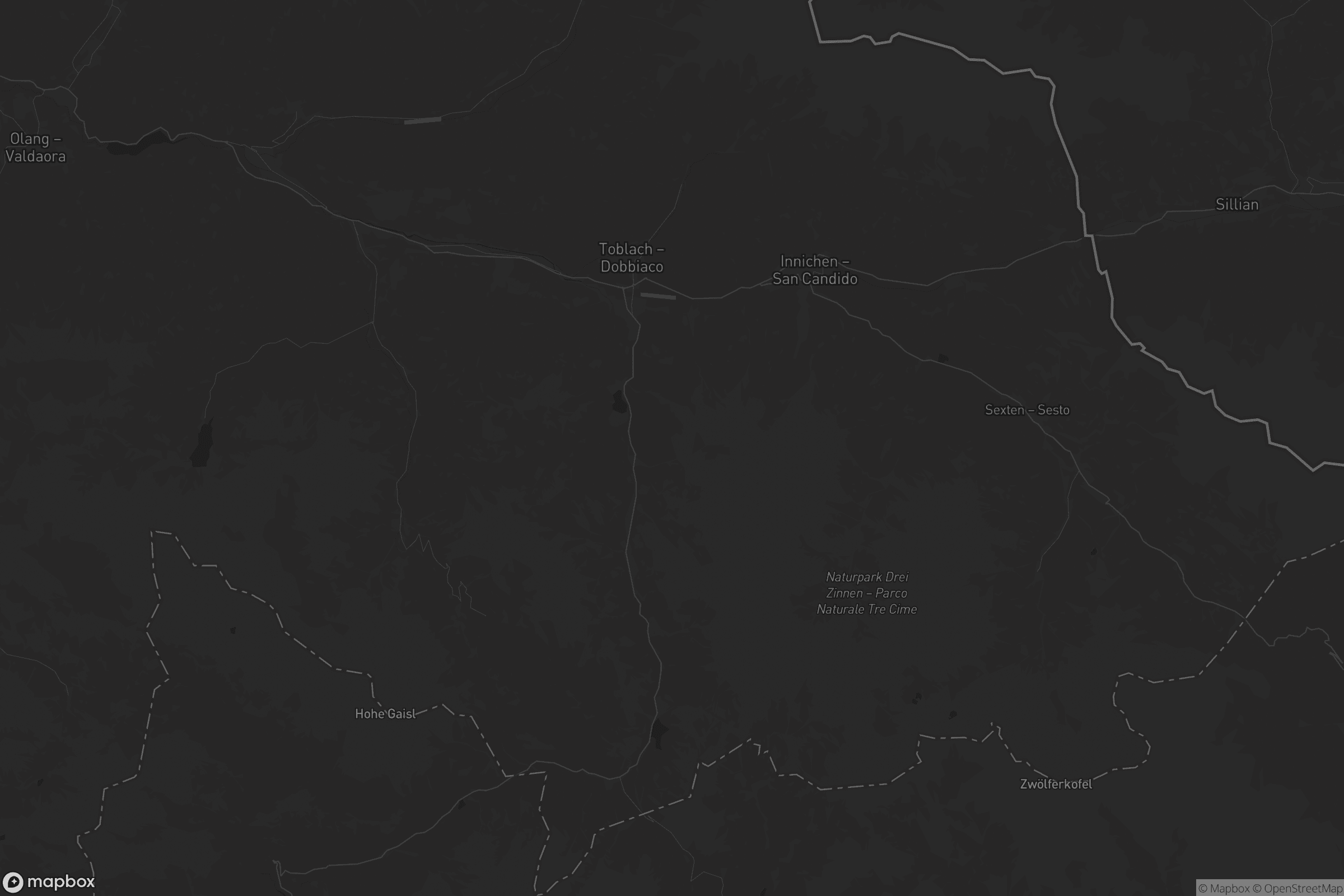 Mappa di Toblach - Dobbiaco