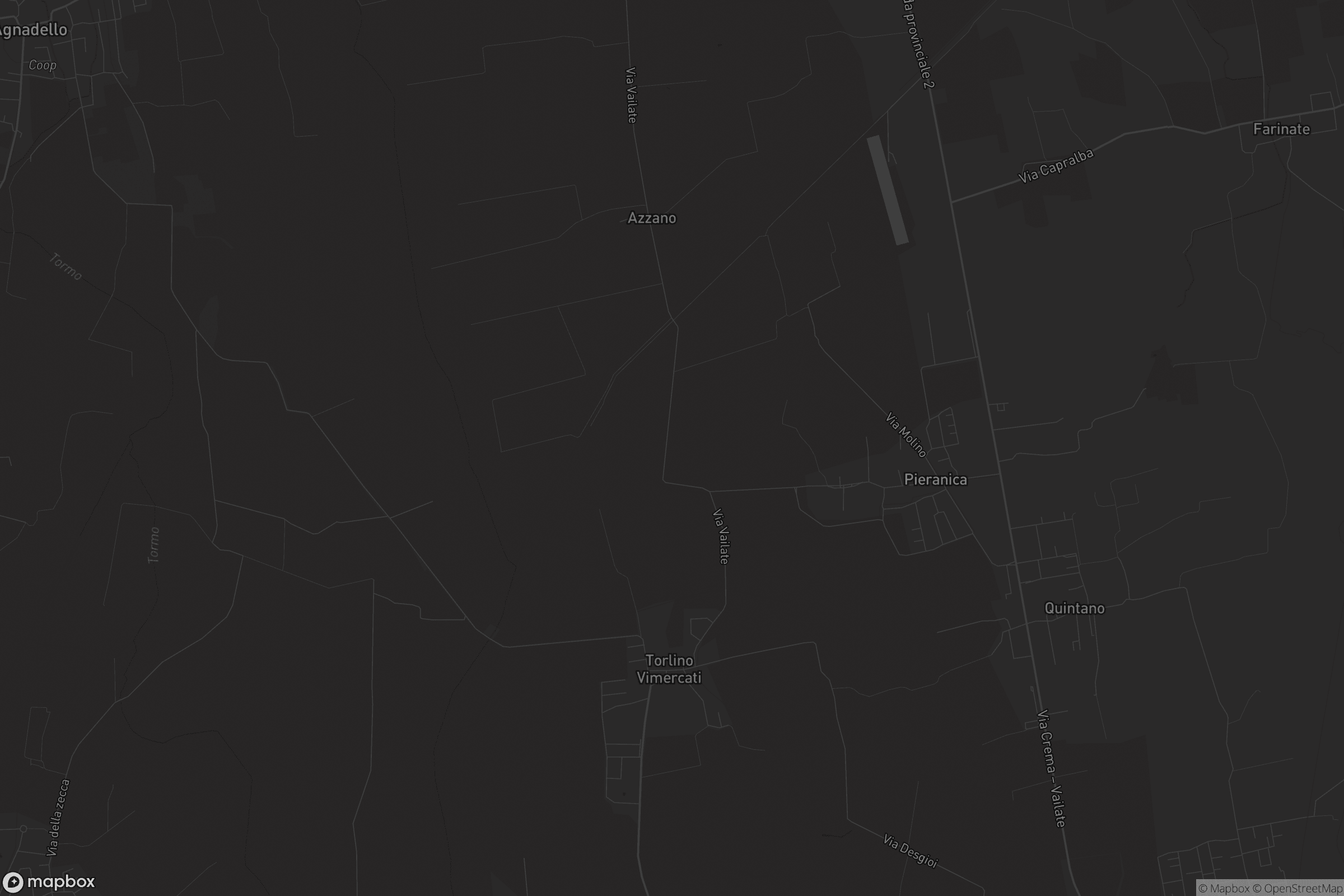 Mappa di Torlino Vimercati