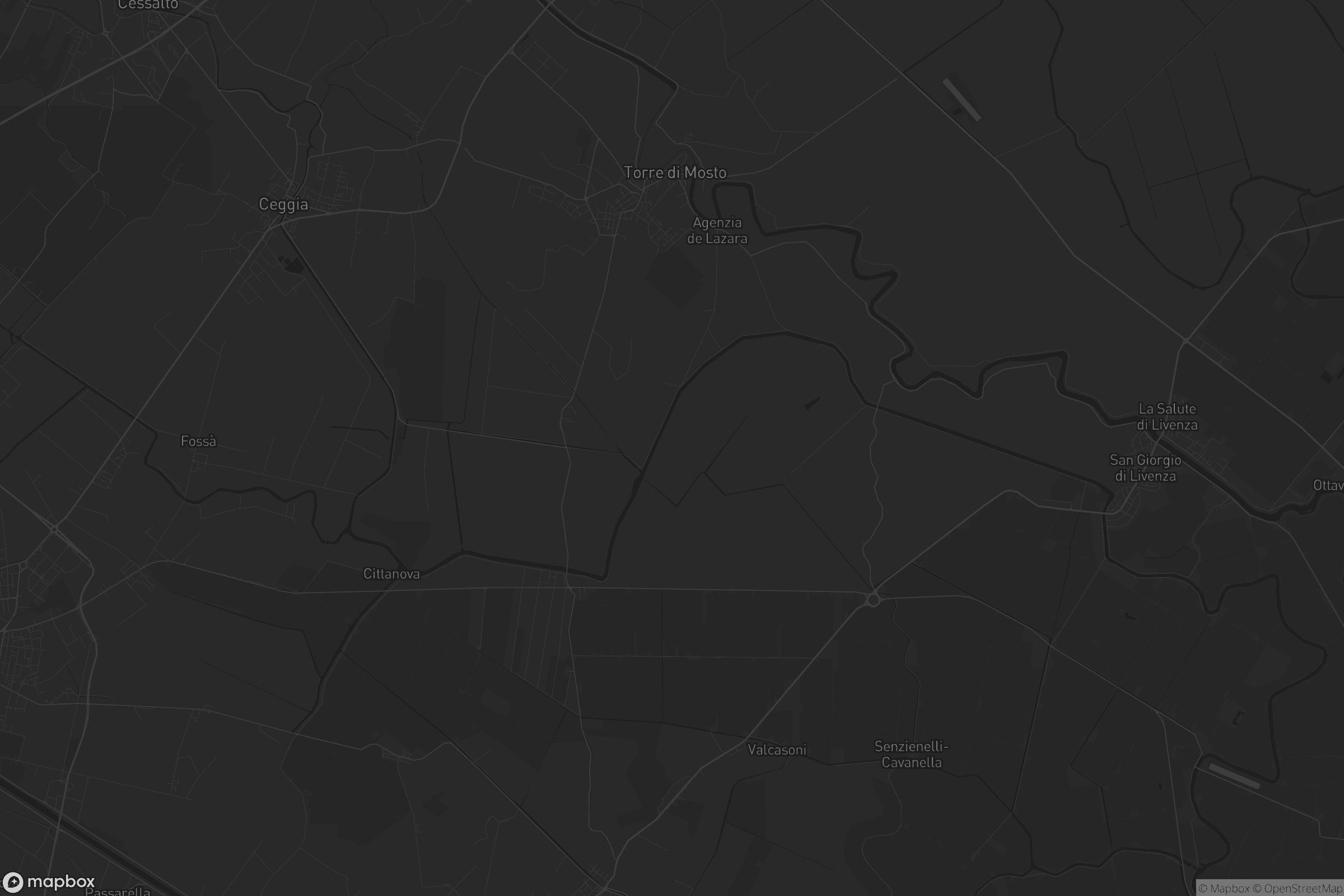 Mappa di Torre di Mosto