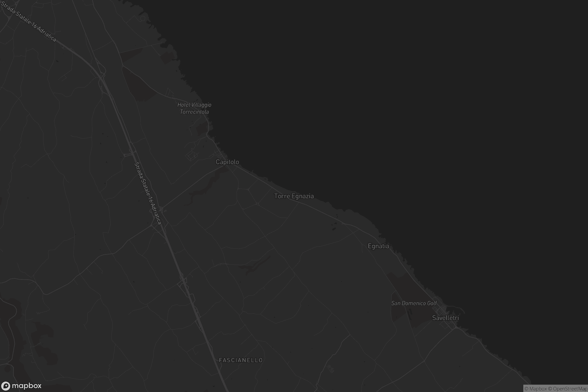 Mappa di Torre Egnazia