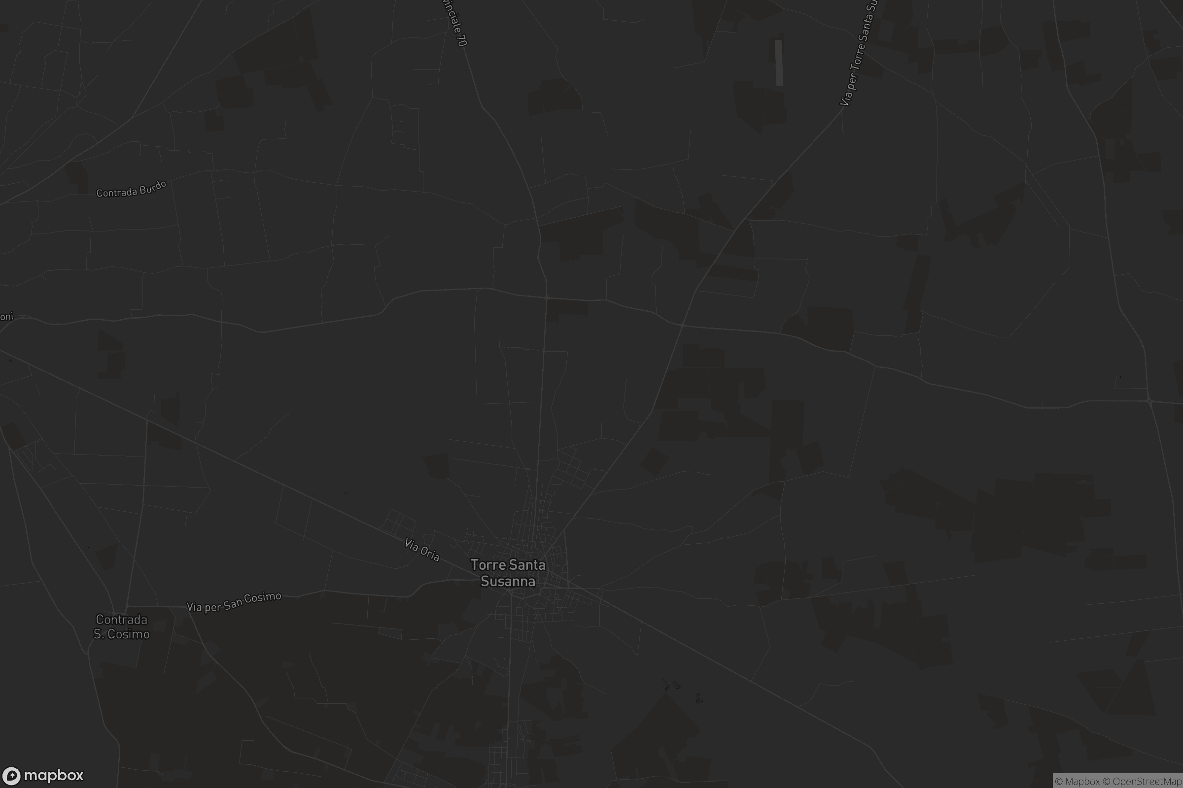 Mappa di Torre Santa Susanna