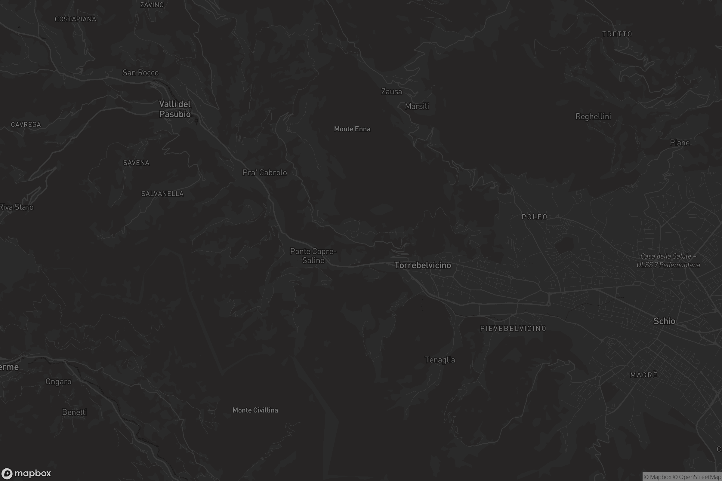 Mappa di Torrebelvicino